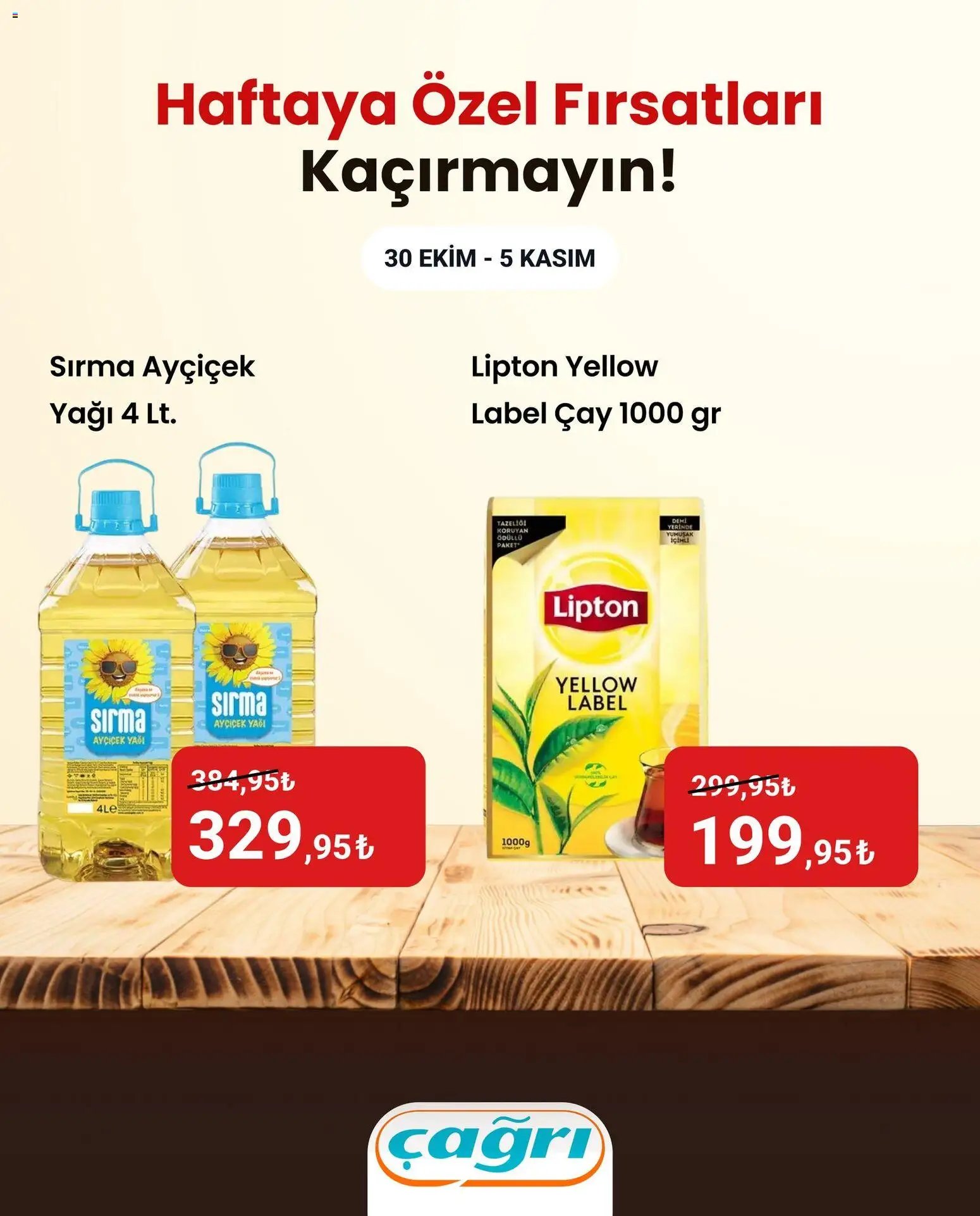 Çağrı Market Haftaya Özel Fırsatları Kaçırmayın!