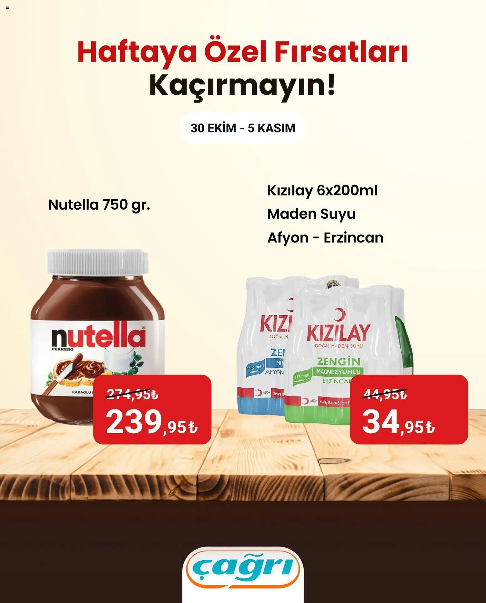 Çağrı Market Haftaya Özel Fırsatları Kaçırmayın!