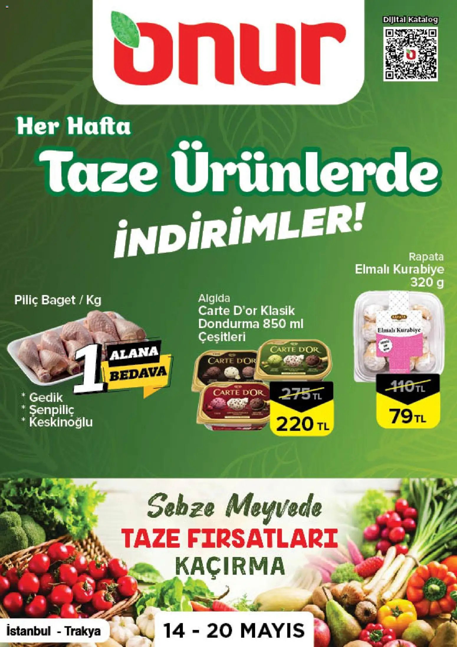 Onur Market - Taze Ürünlerde İndirimler - İstanbul & Trakya