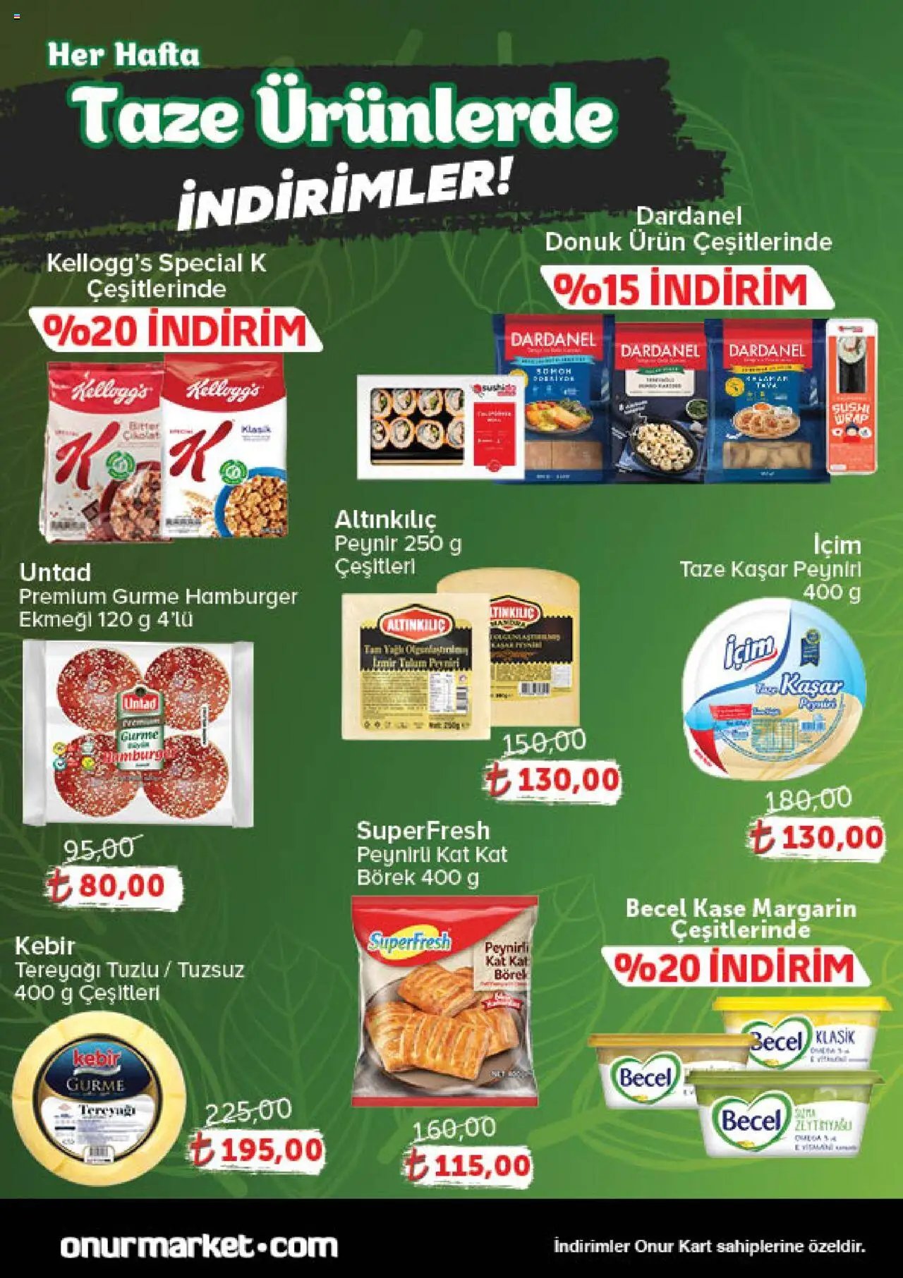 Onur Market Katalog Gurme - Bursa