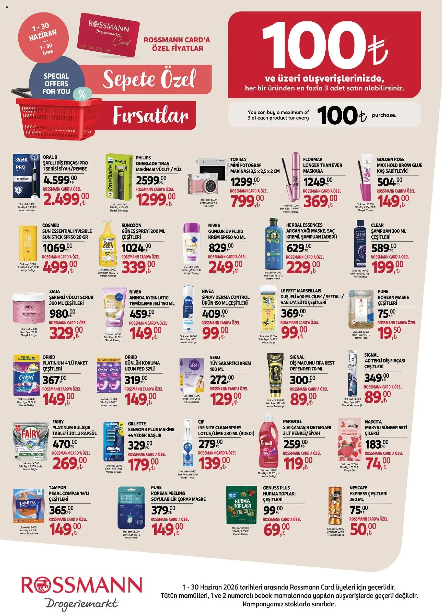 Rossmann Haziran Güzellik Kataloğu