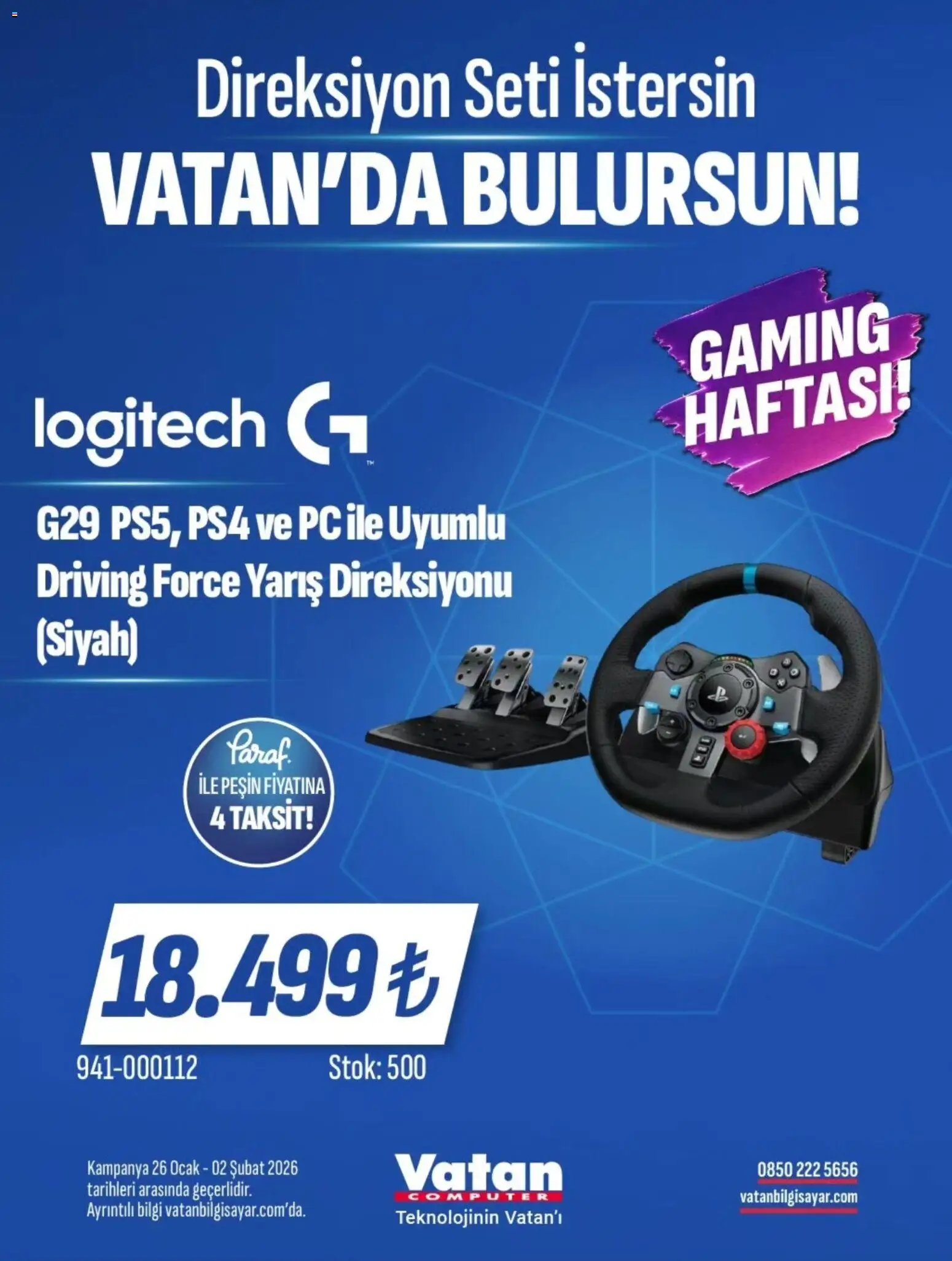 Vatan Bilgisayar İndirim