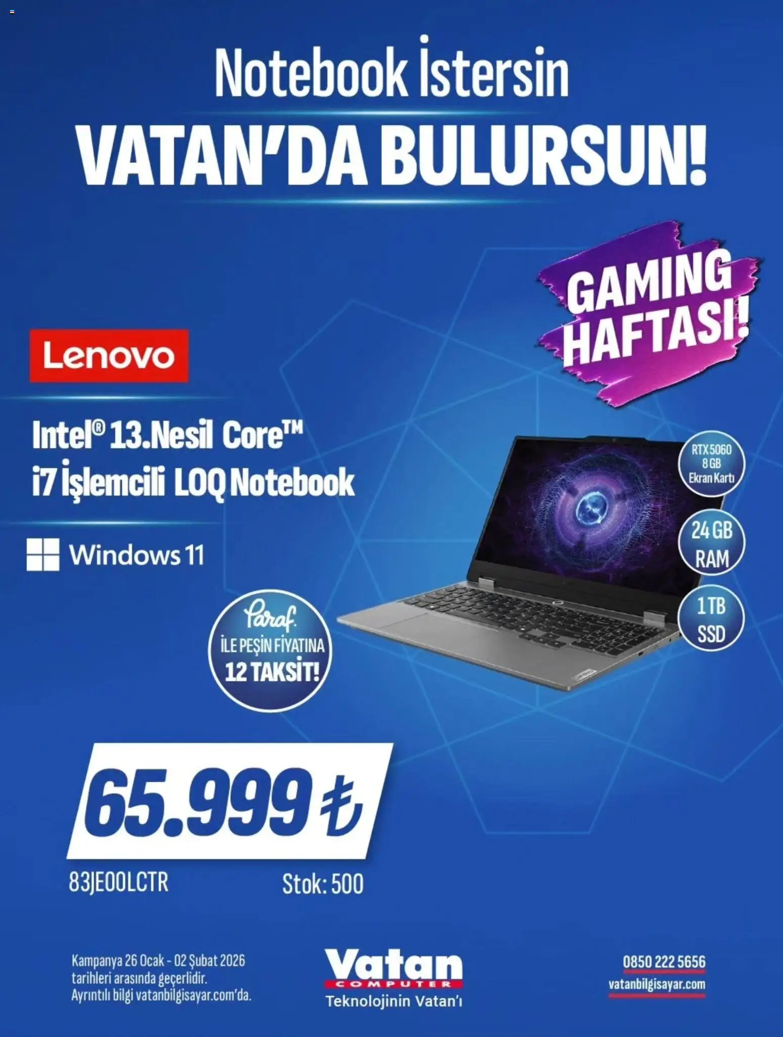 Vatan Bilgisayar İndirim