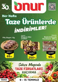 Onur Market - Taze Ürünlerde İndirimler