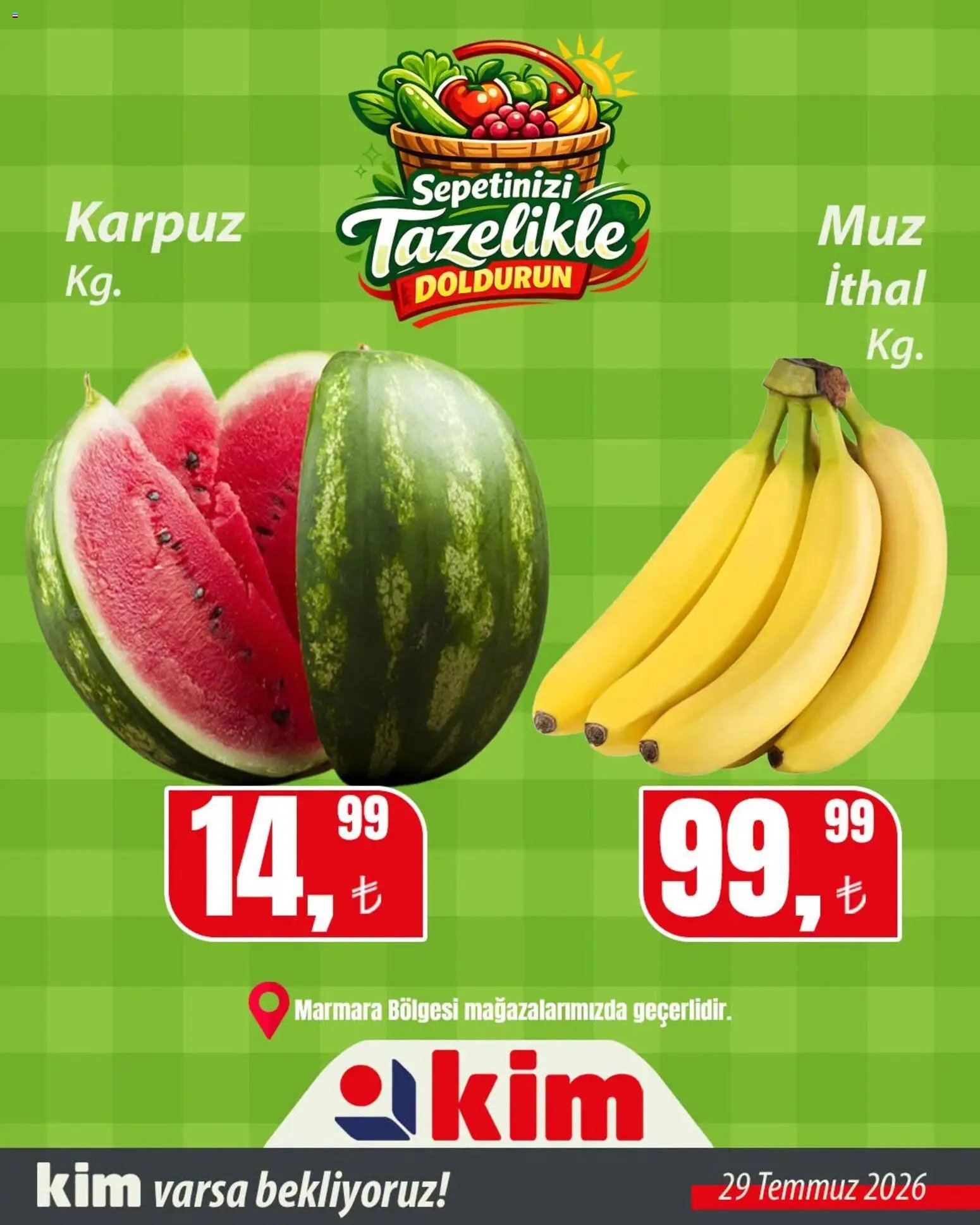 Kim Market - Sebze ve meyve Marmara