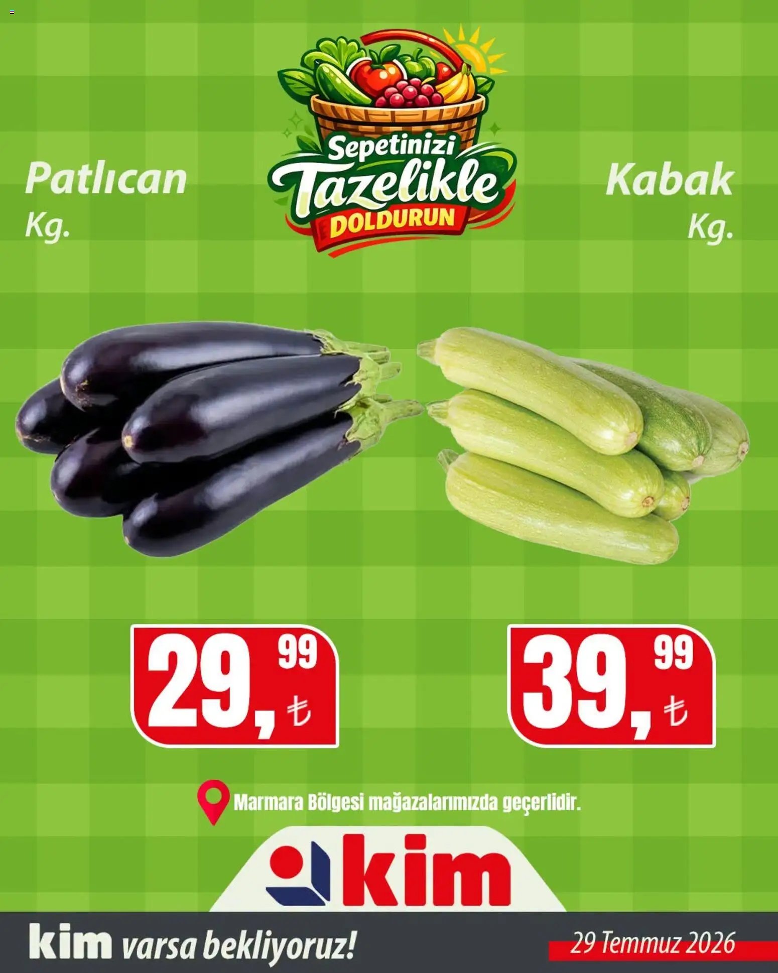 Kim Market - Sebze ve meyve Marmara