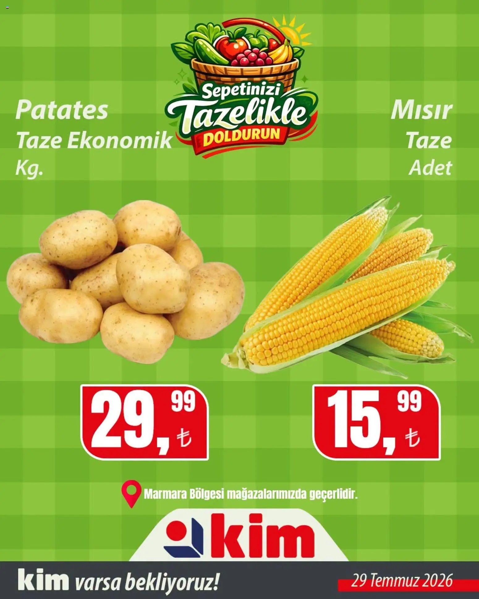 Kim Market - Sebze ve meyve Marmara