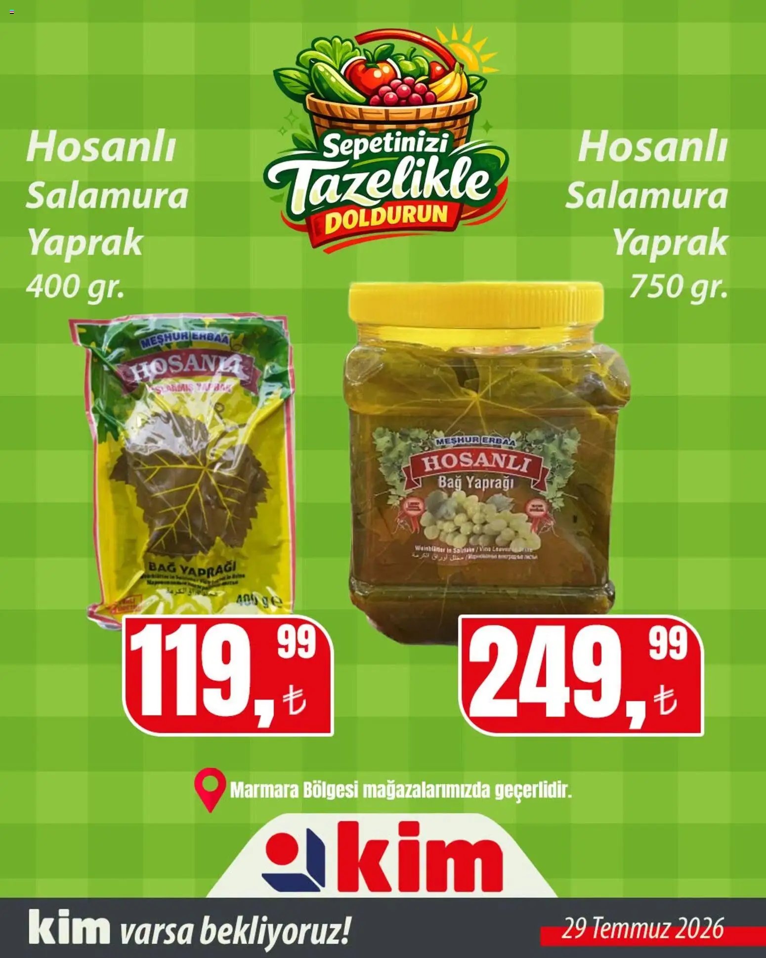 Kim Market - Sebze ve meyve Marmara