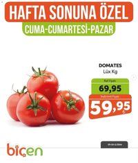 Biçen Market - Hafta Sonuna Özel - Sebze İndirimi