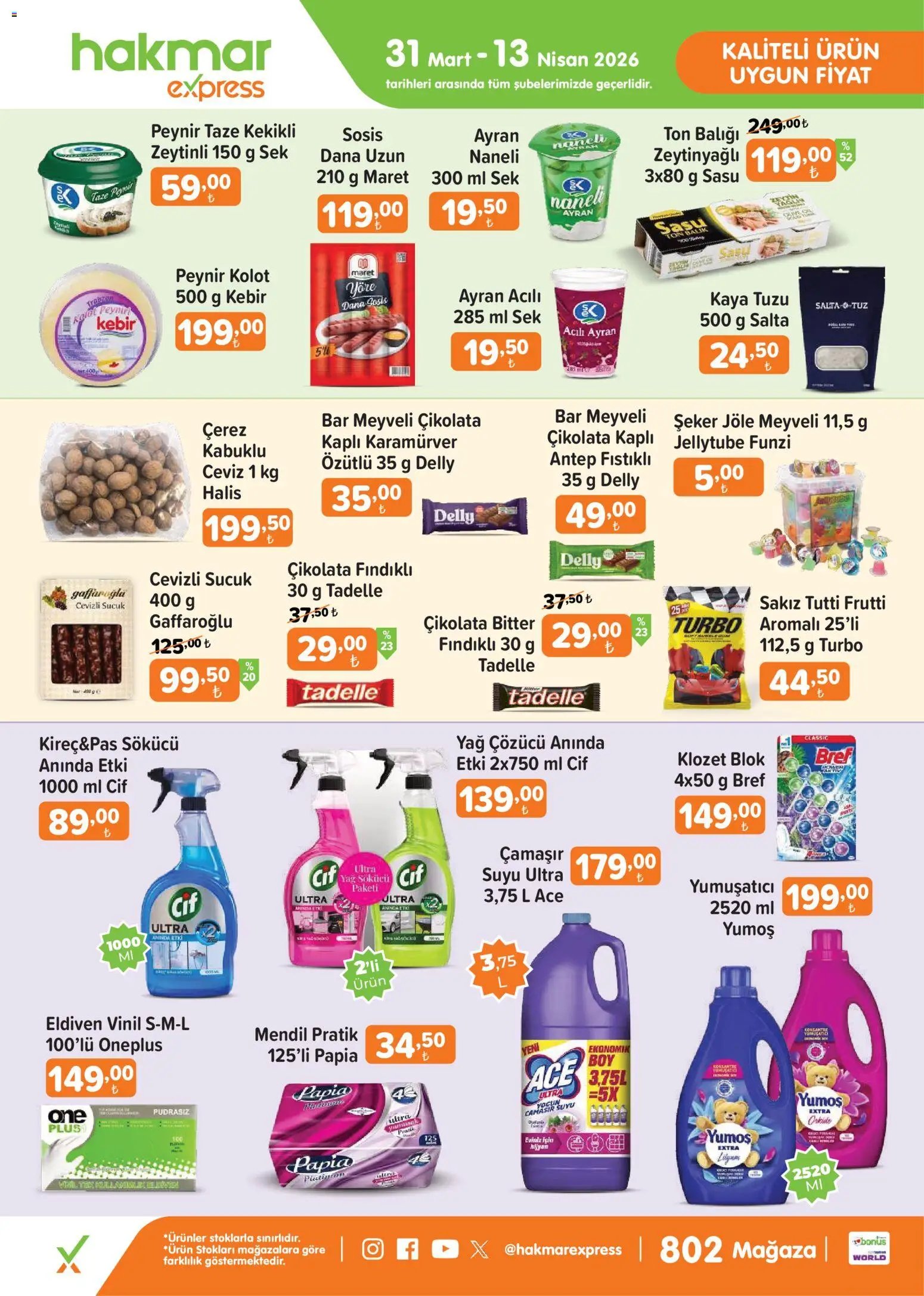 Hakmar Express - Salı Aktüel Ürünler