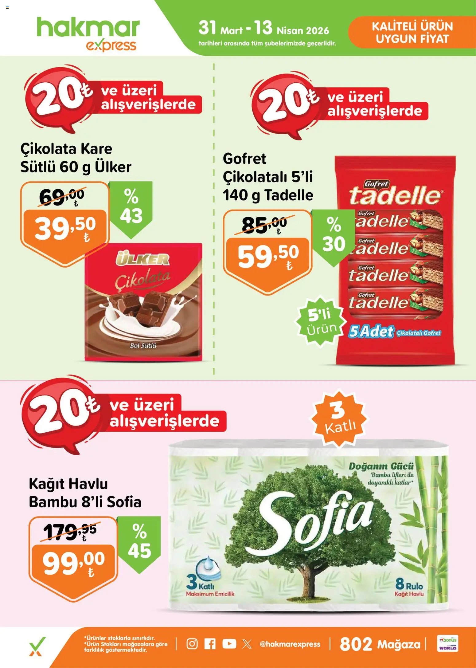 Hakmar Express - Salı Aktüel Ürünler