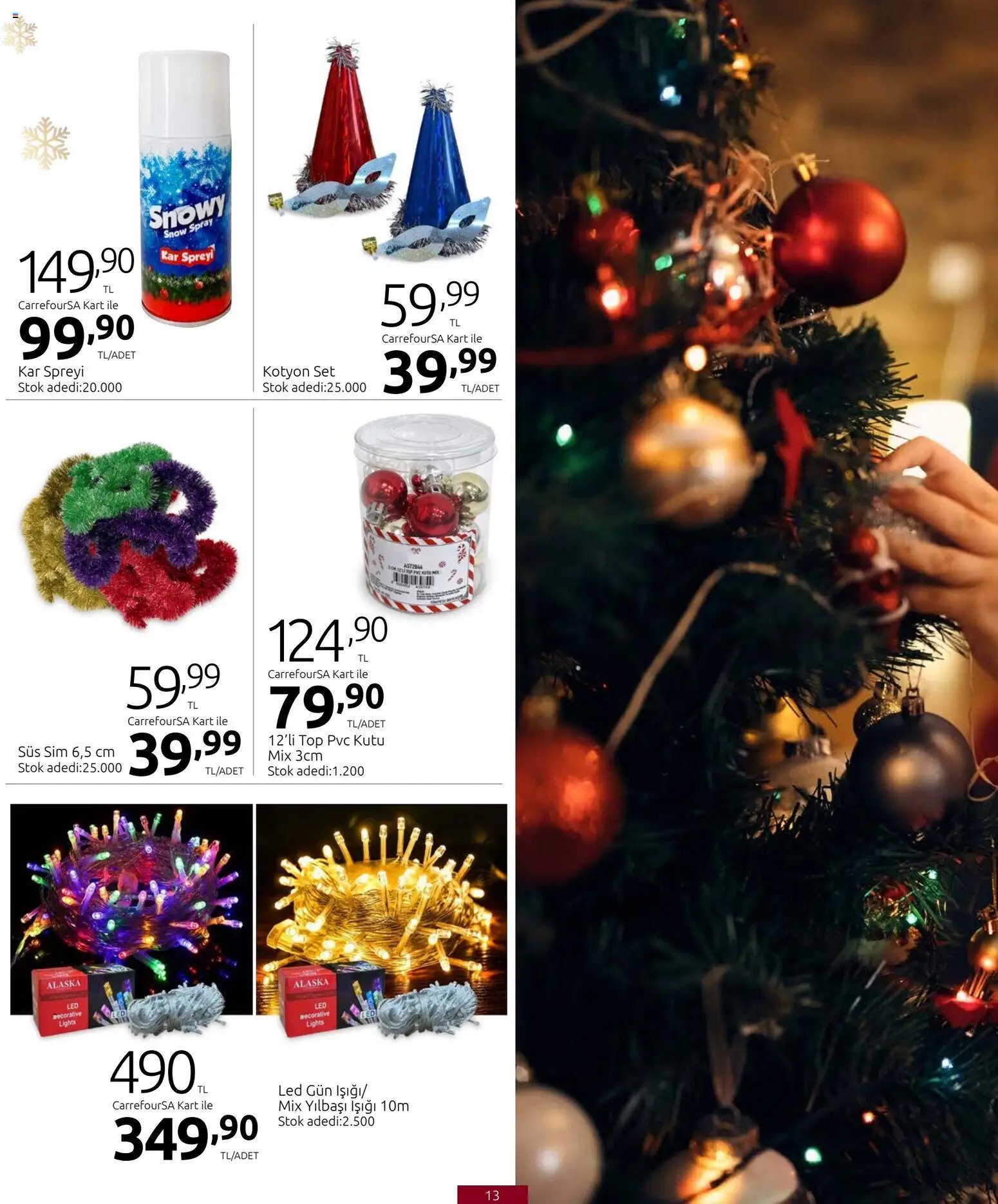 CarrefourSA Katalog Yeni Yılda ne lazımsa