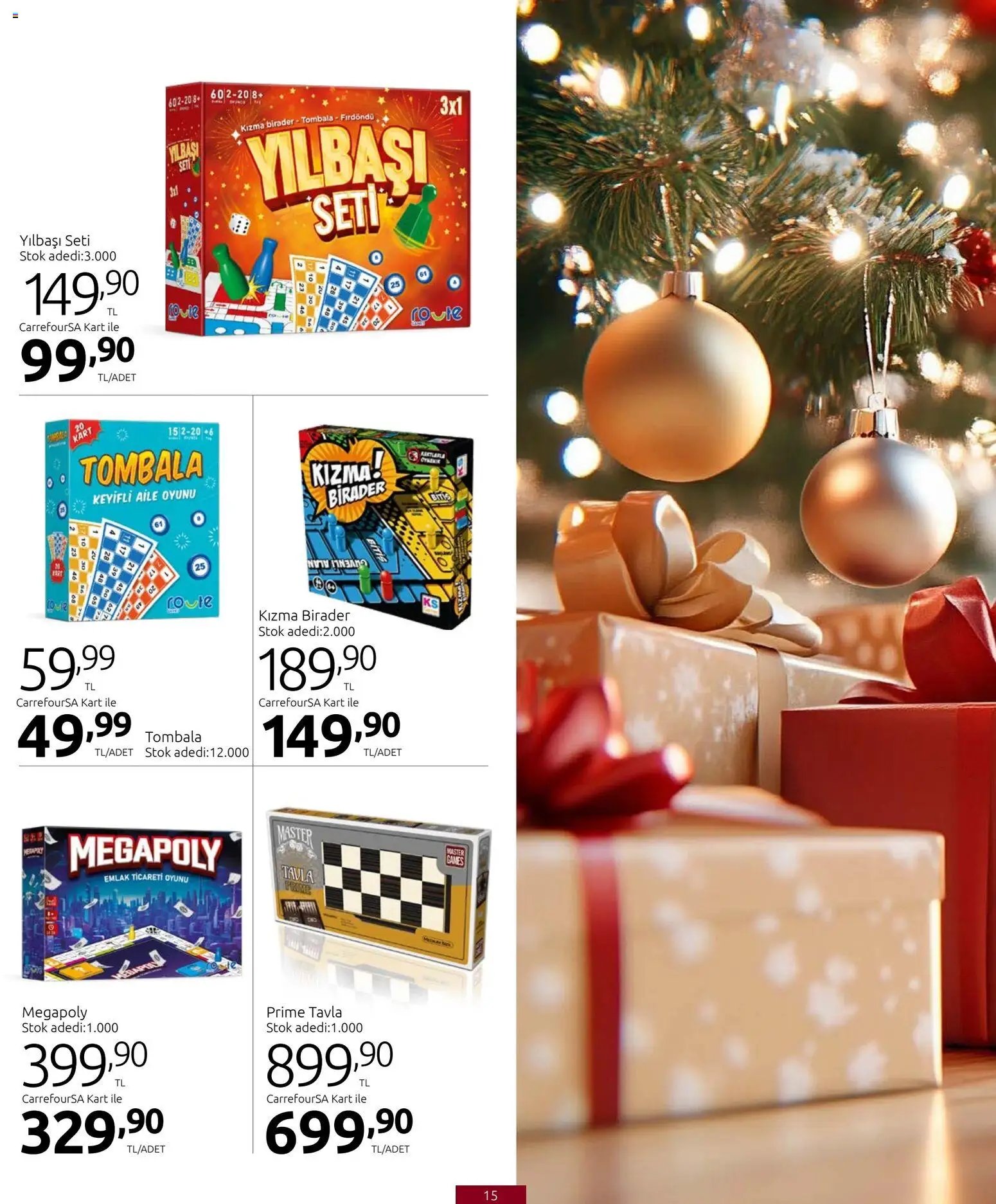 CarrefourSA Katalog Yeni Yılda ne lazımsa