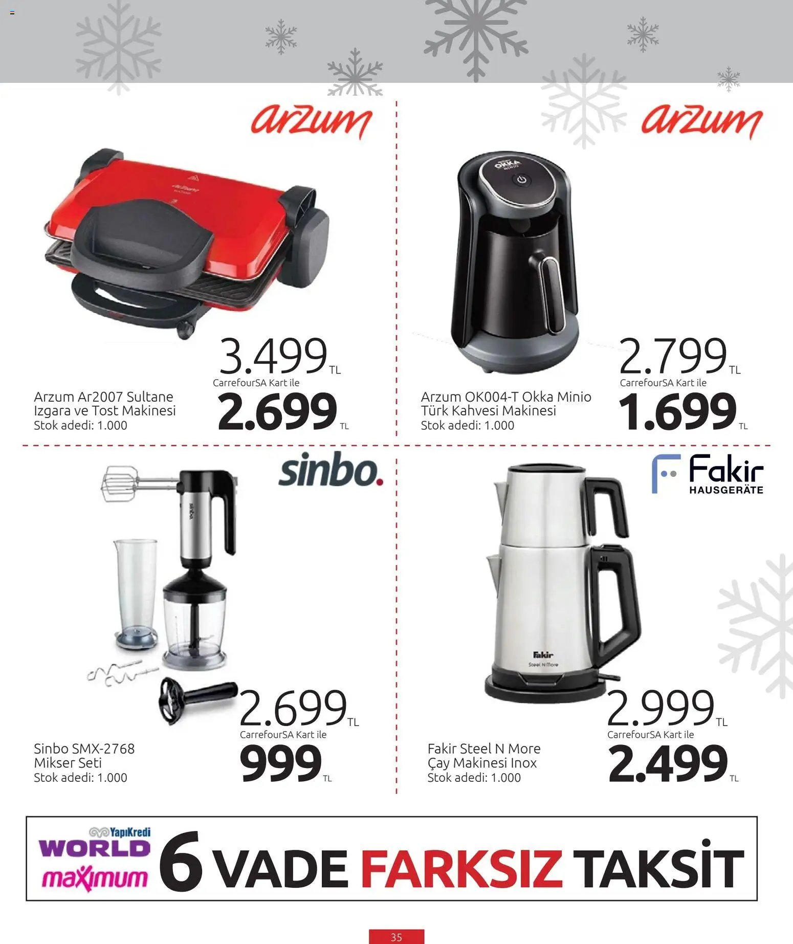 CarrefourSA Katalog Yeni Yılda ne lazımsa