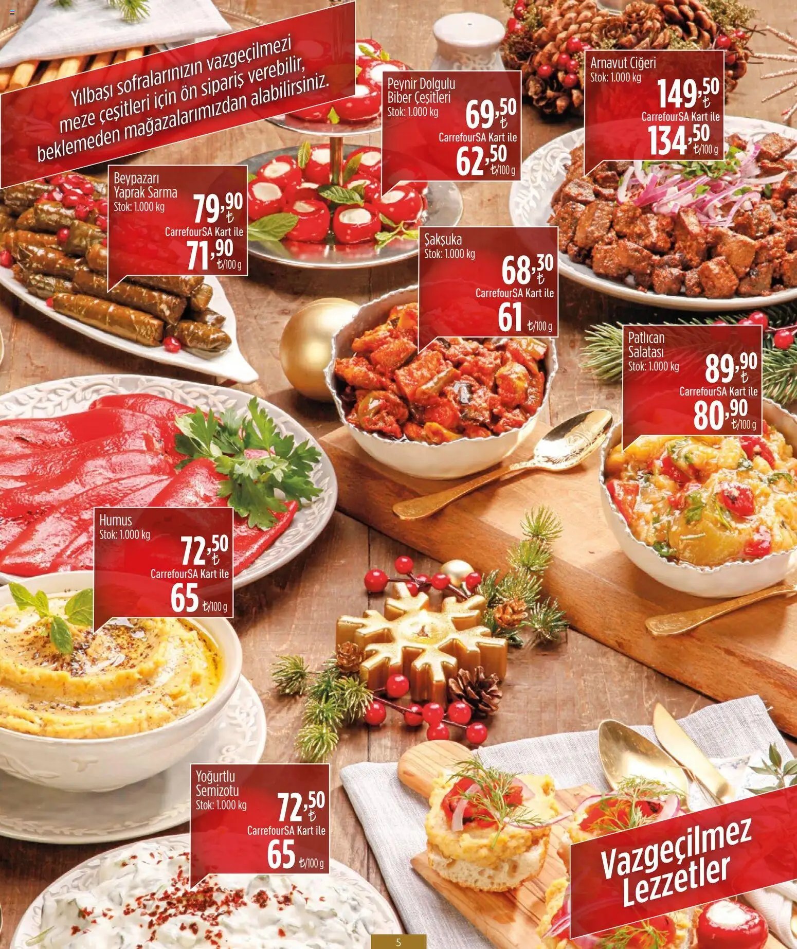 CarrefourSA Katalog Yeni Yılda ne lazımsa