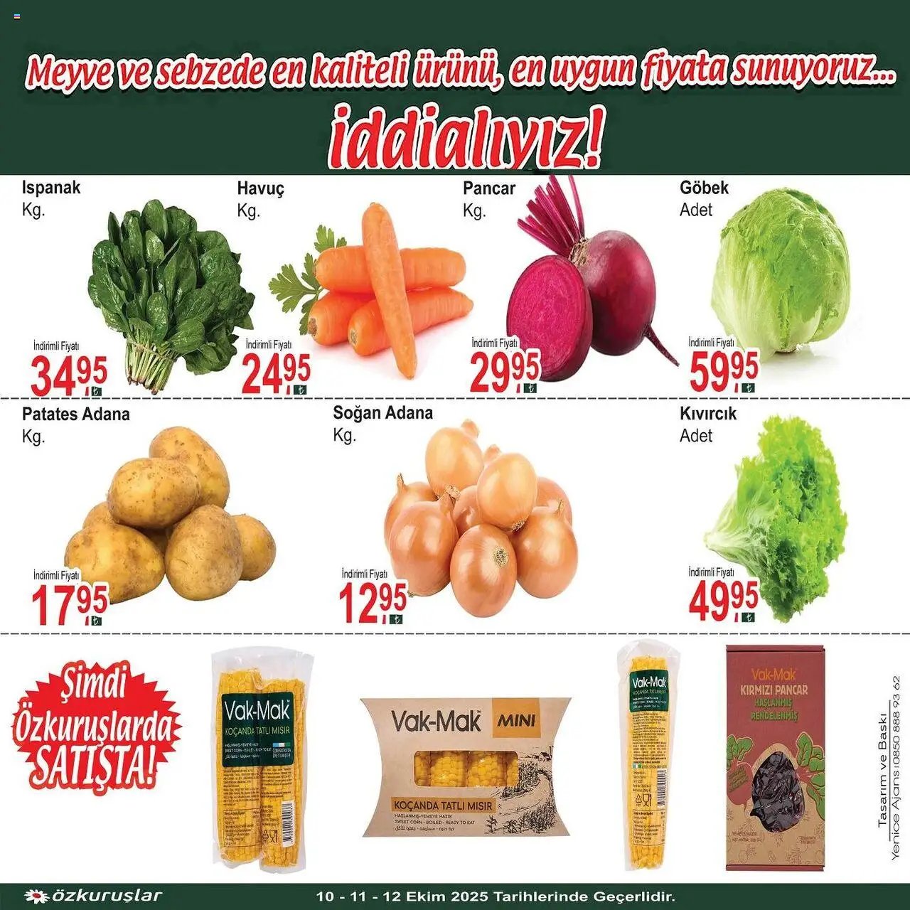 Özkuruşlar Sebze ve meyve