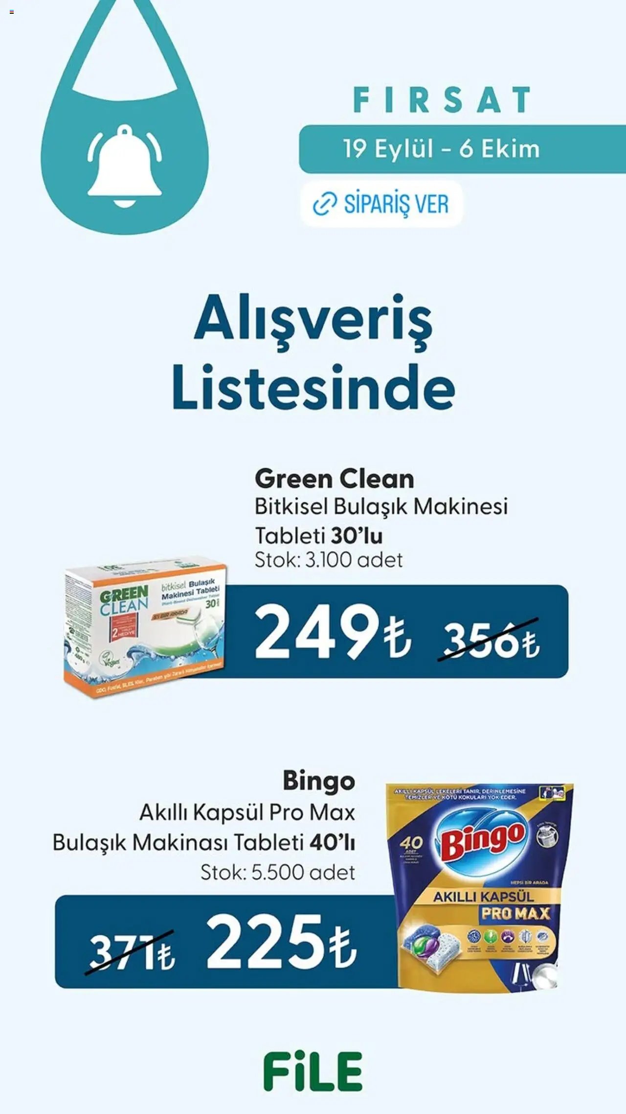 File Market İndirim