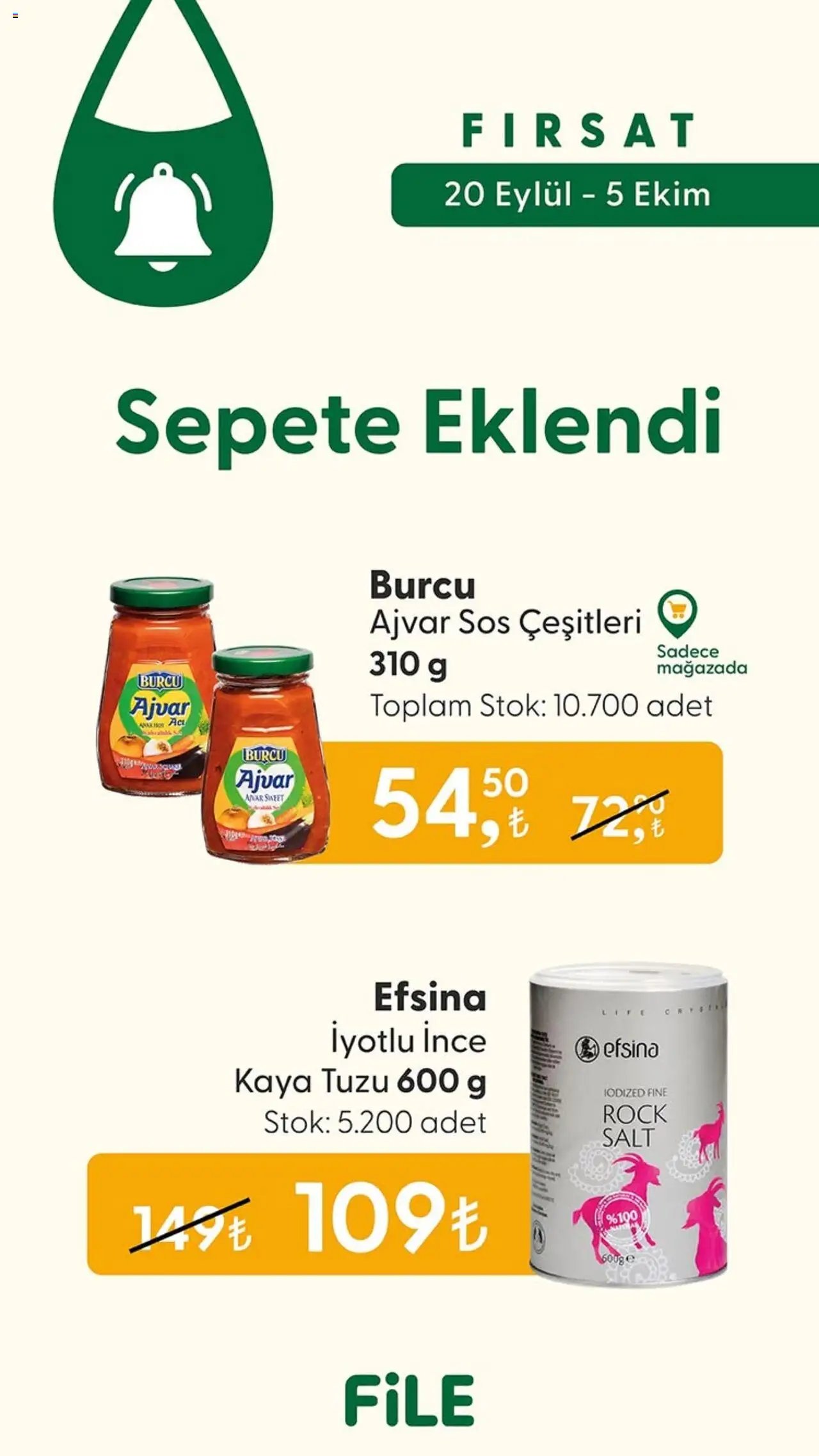 File Market İndirim