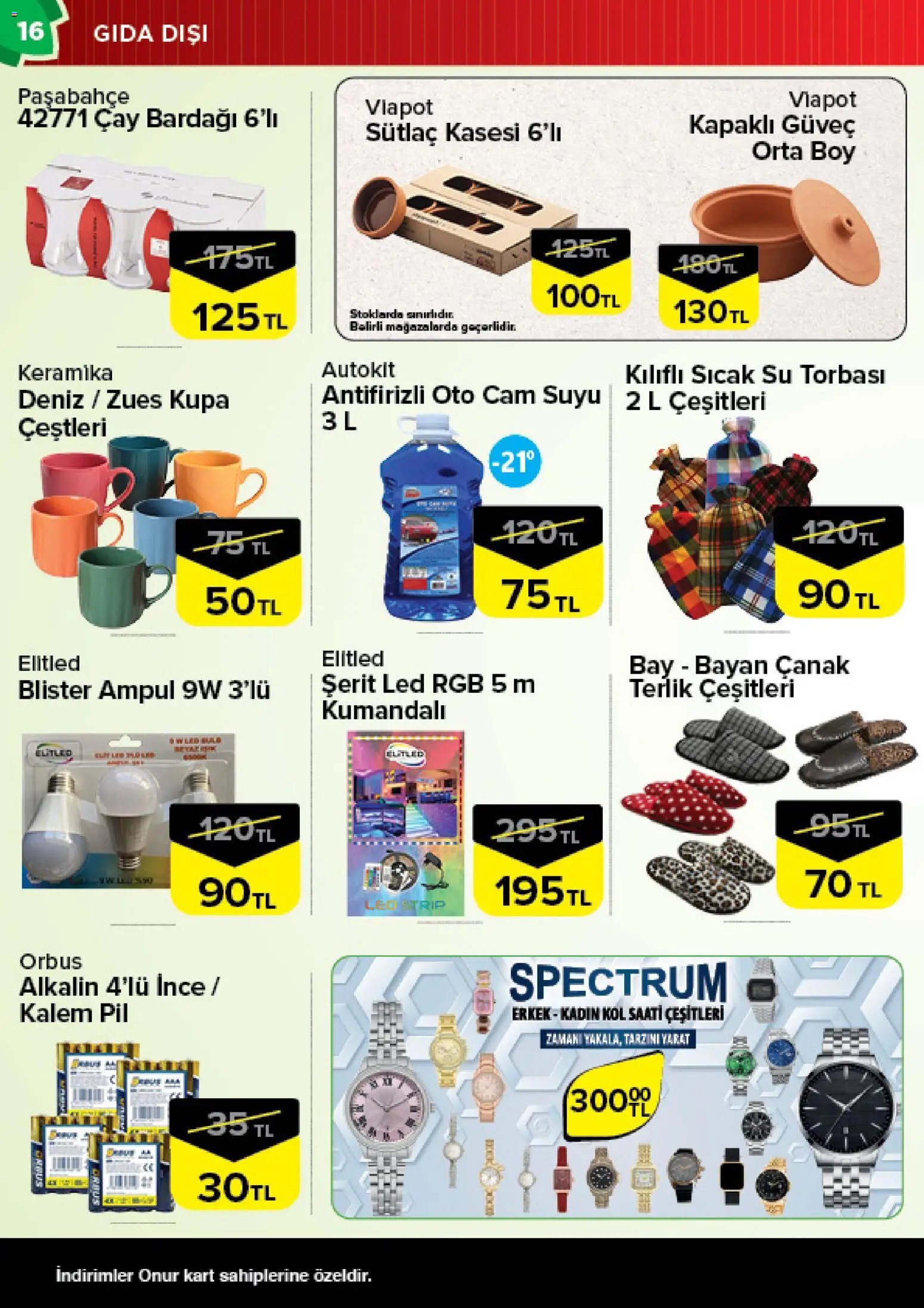 Onur Market Katalog - Bursa