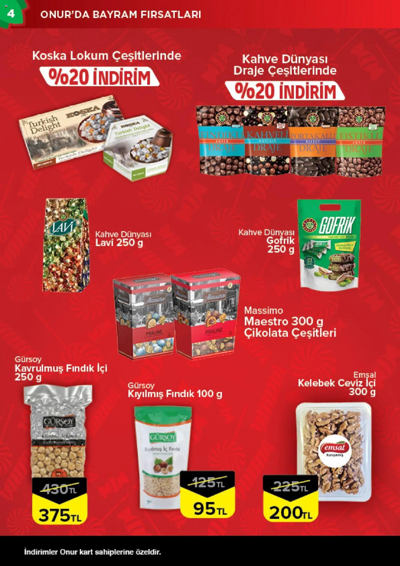 Onur Market Katalog - Bursa