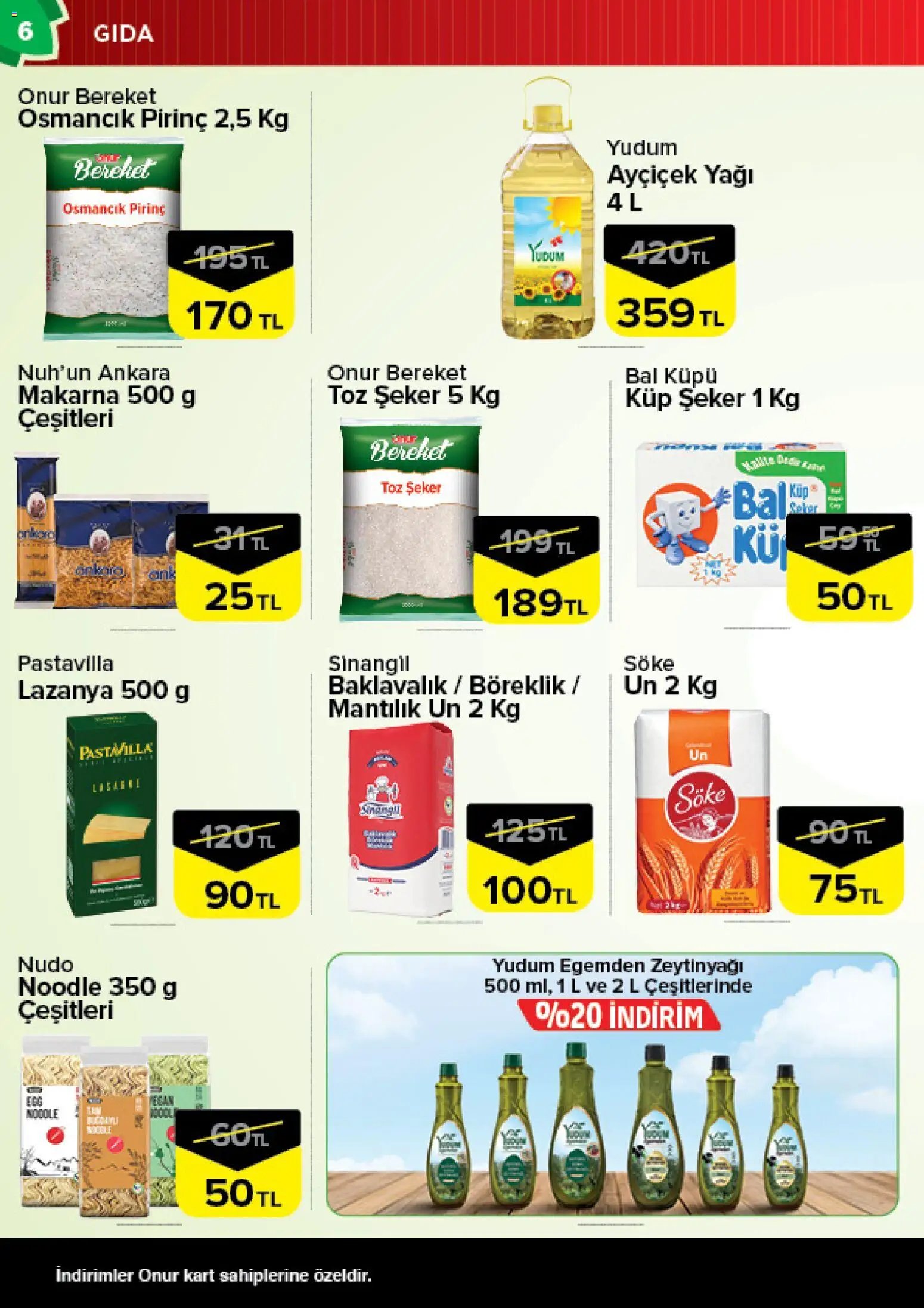 Onur Market Katalog - Bursa