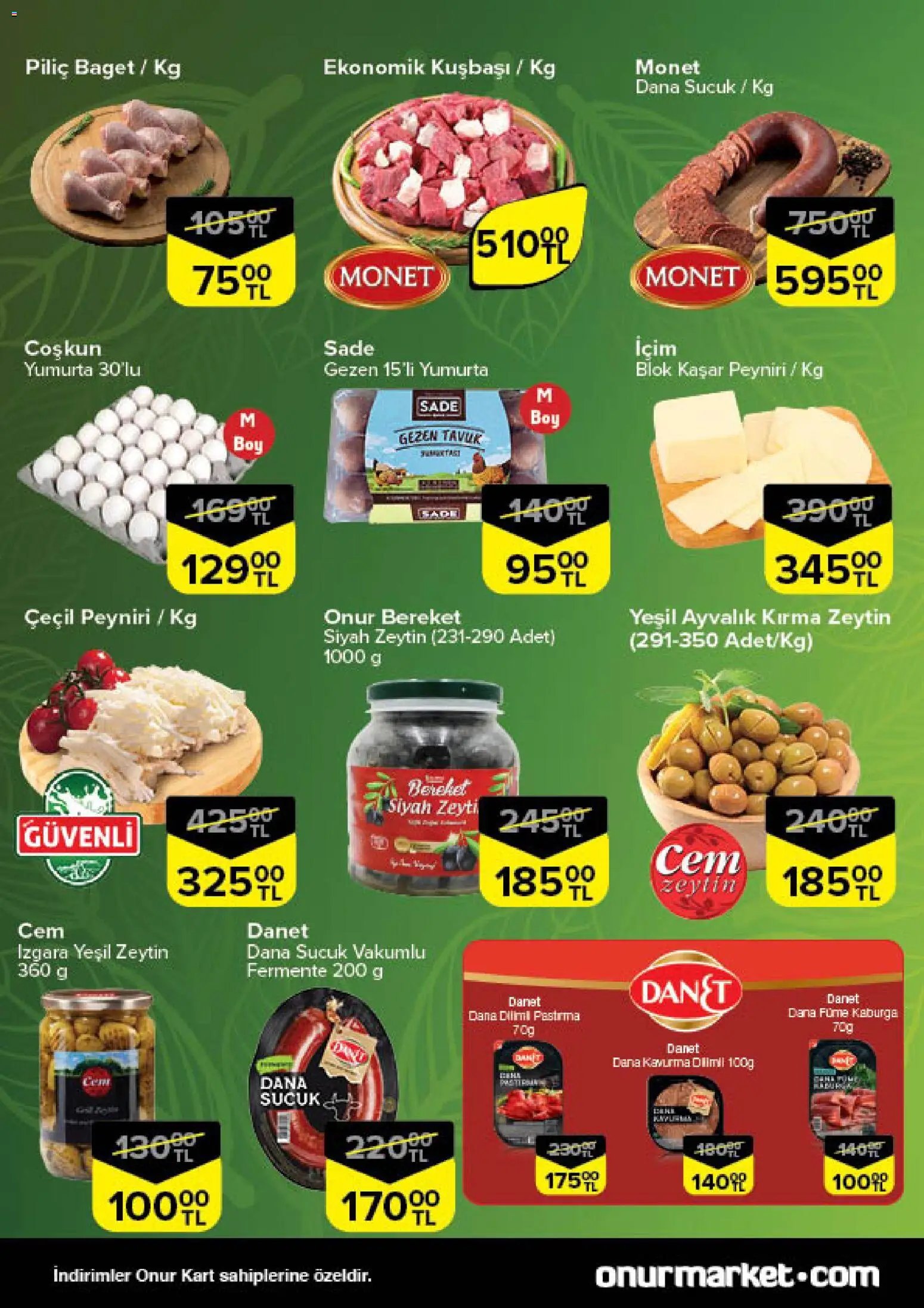 Onur Market Taze Ürünlerde İndirimler - İstanbul