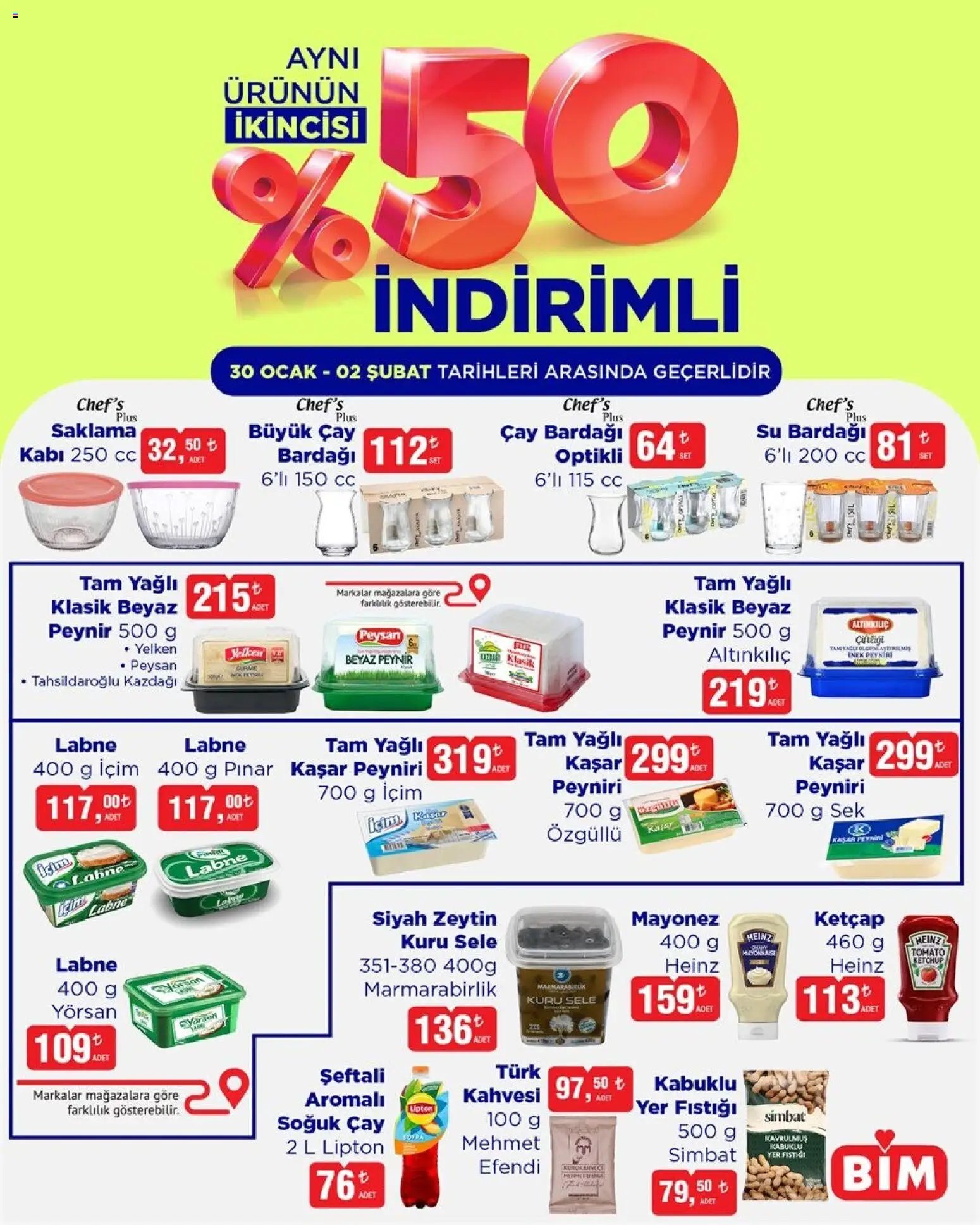 BİM İndirimli Ürünler