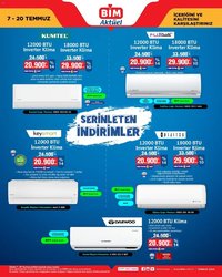 BİM - KLİMA, İndirim