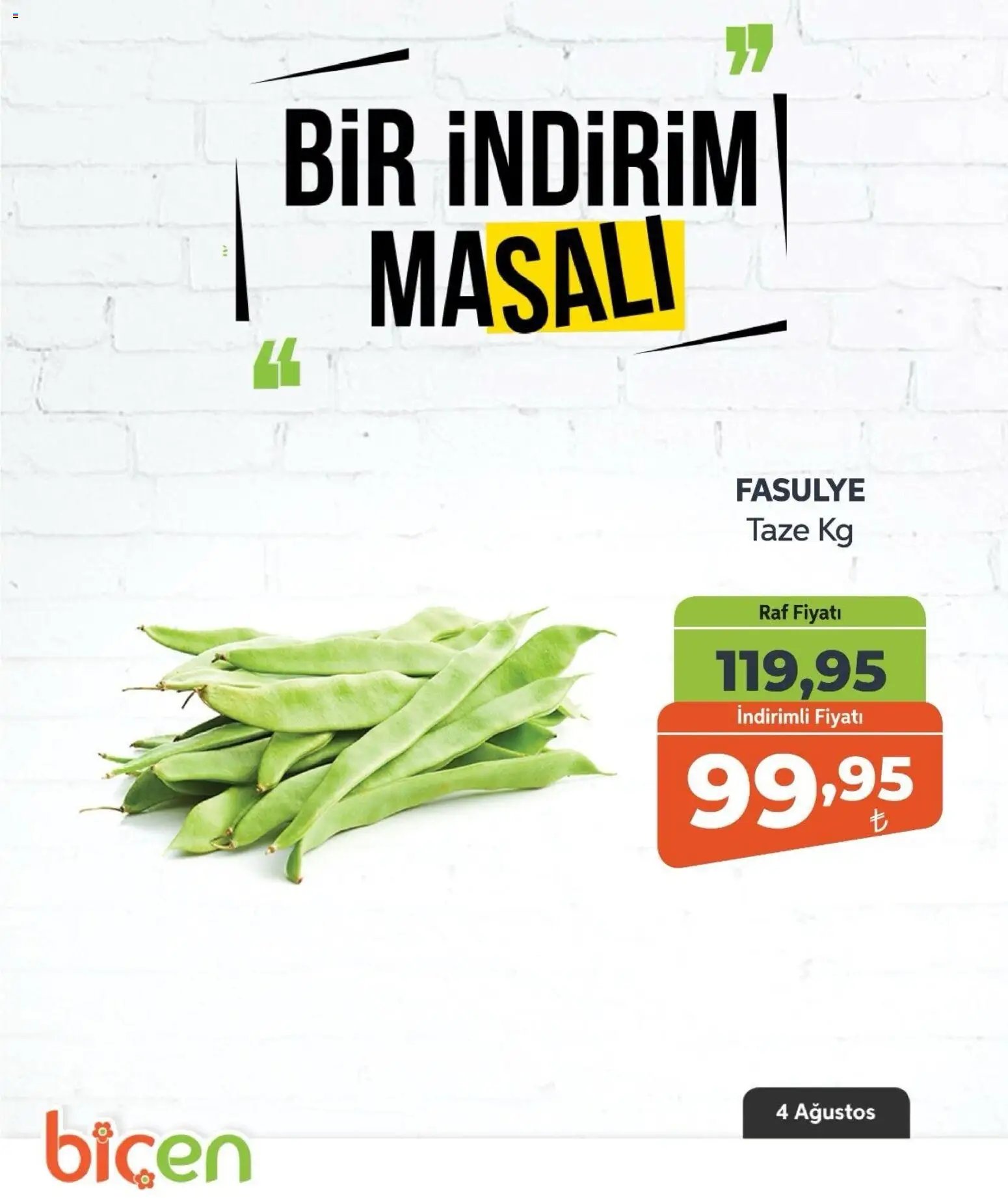 Biçen Market - Bir İndirim MaSalı - sebze