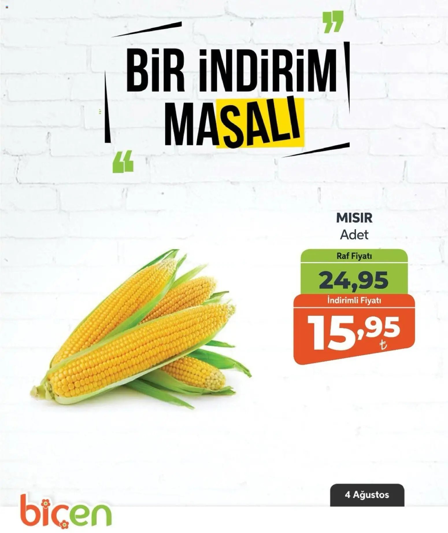 Biçen Market - Bir İndirim MaSalı - sebze