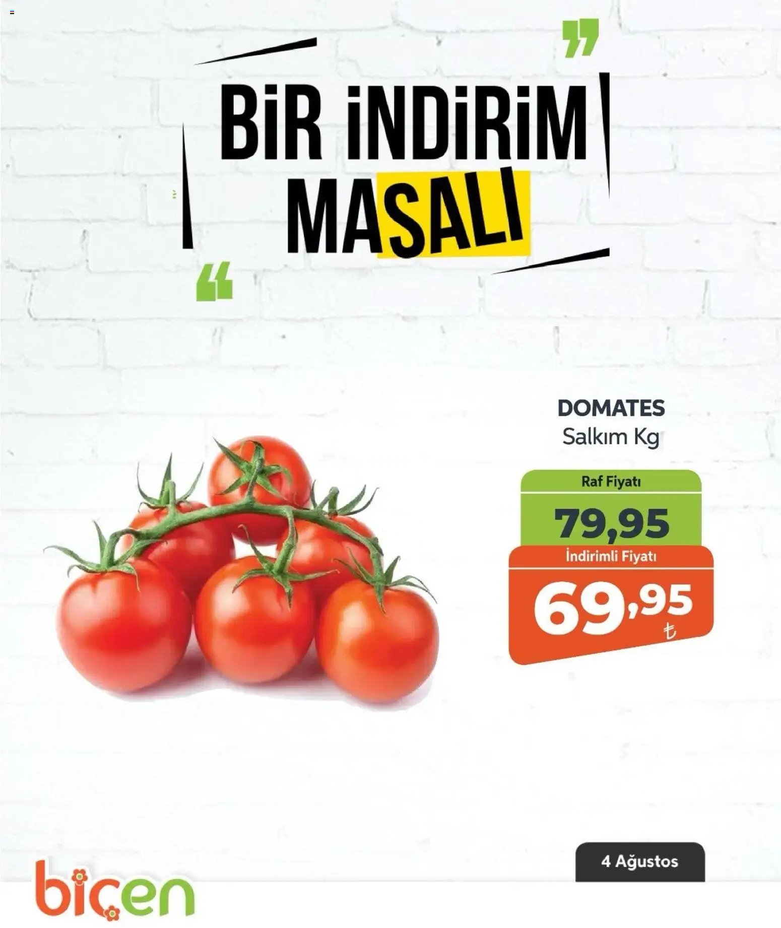 Biçen Market - Bir İndirim MaSalı - sebze