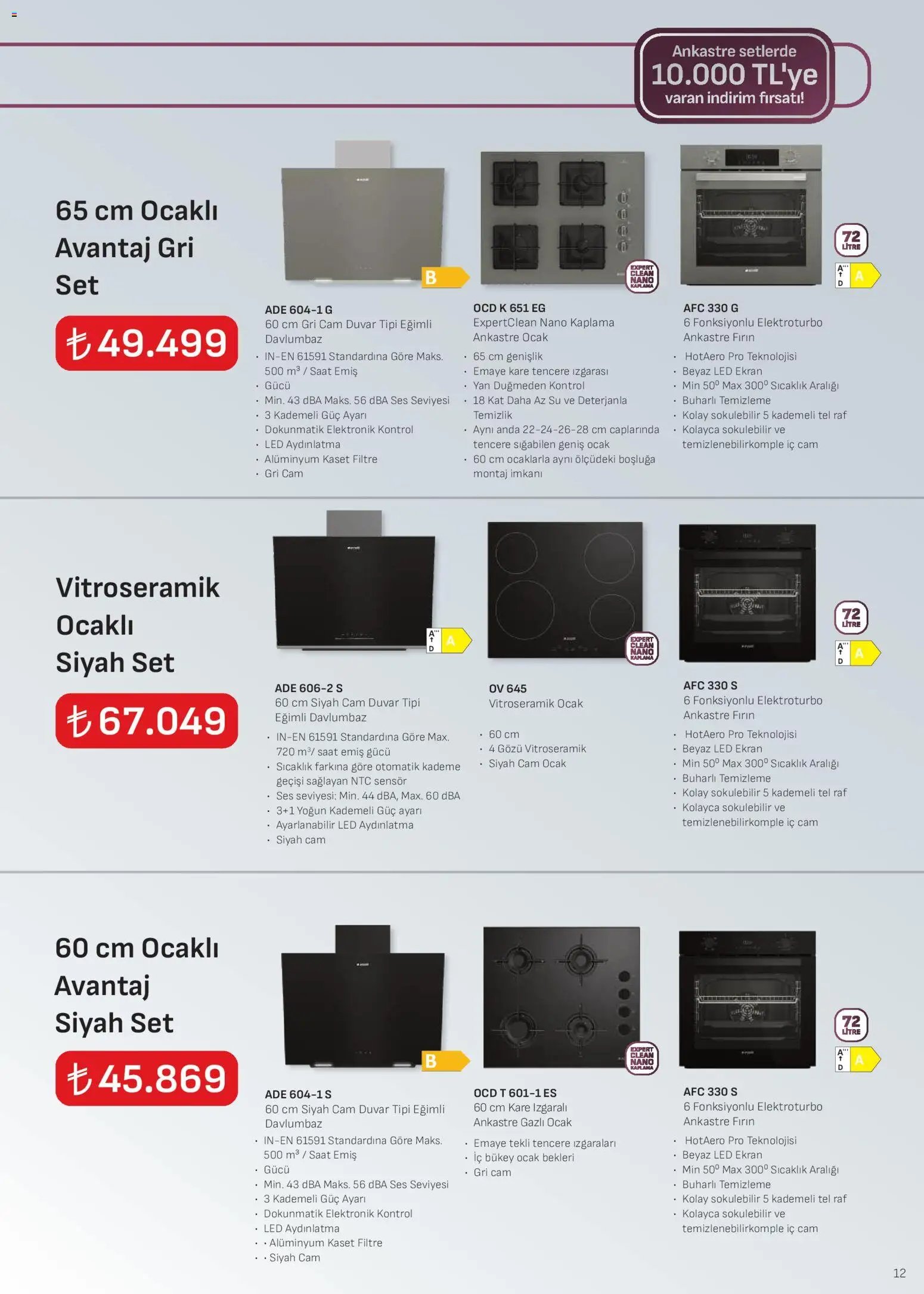 Arçelik Ankastre Kataloğu