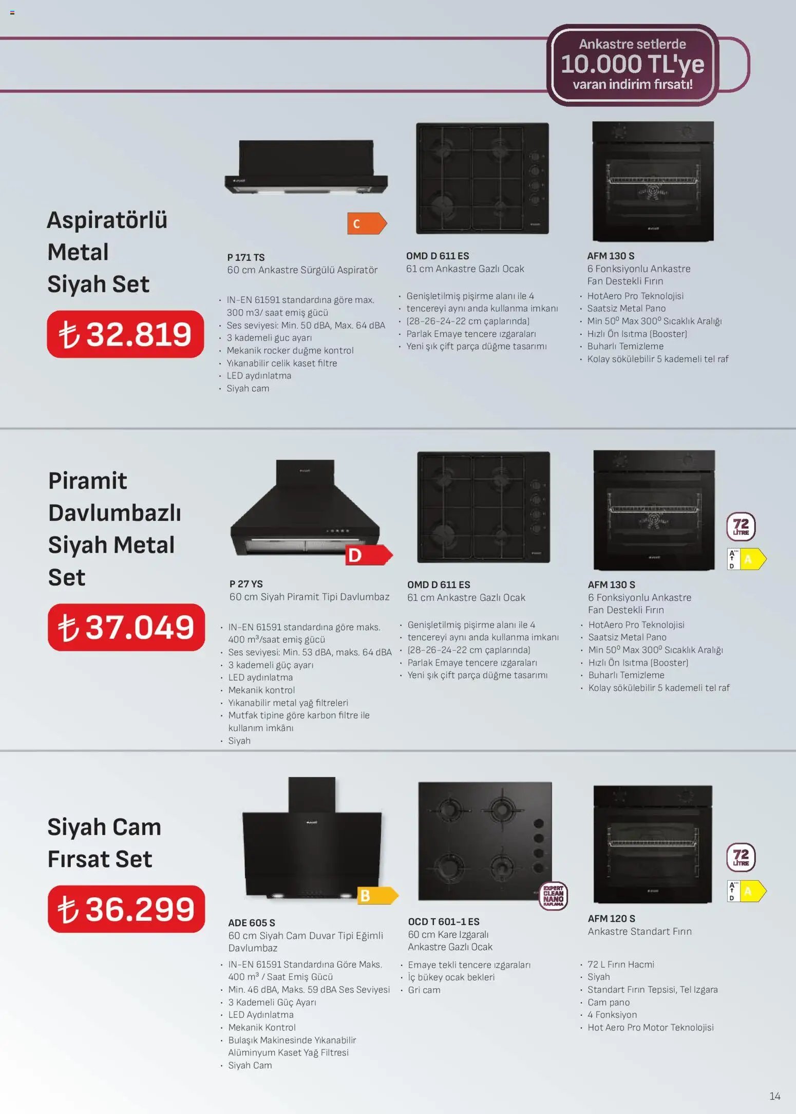 Arçelik Ankastre Kataloğu