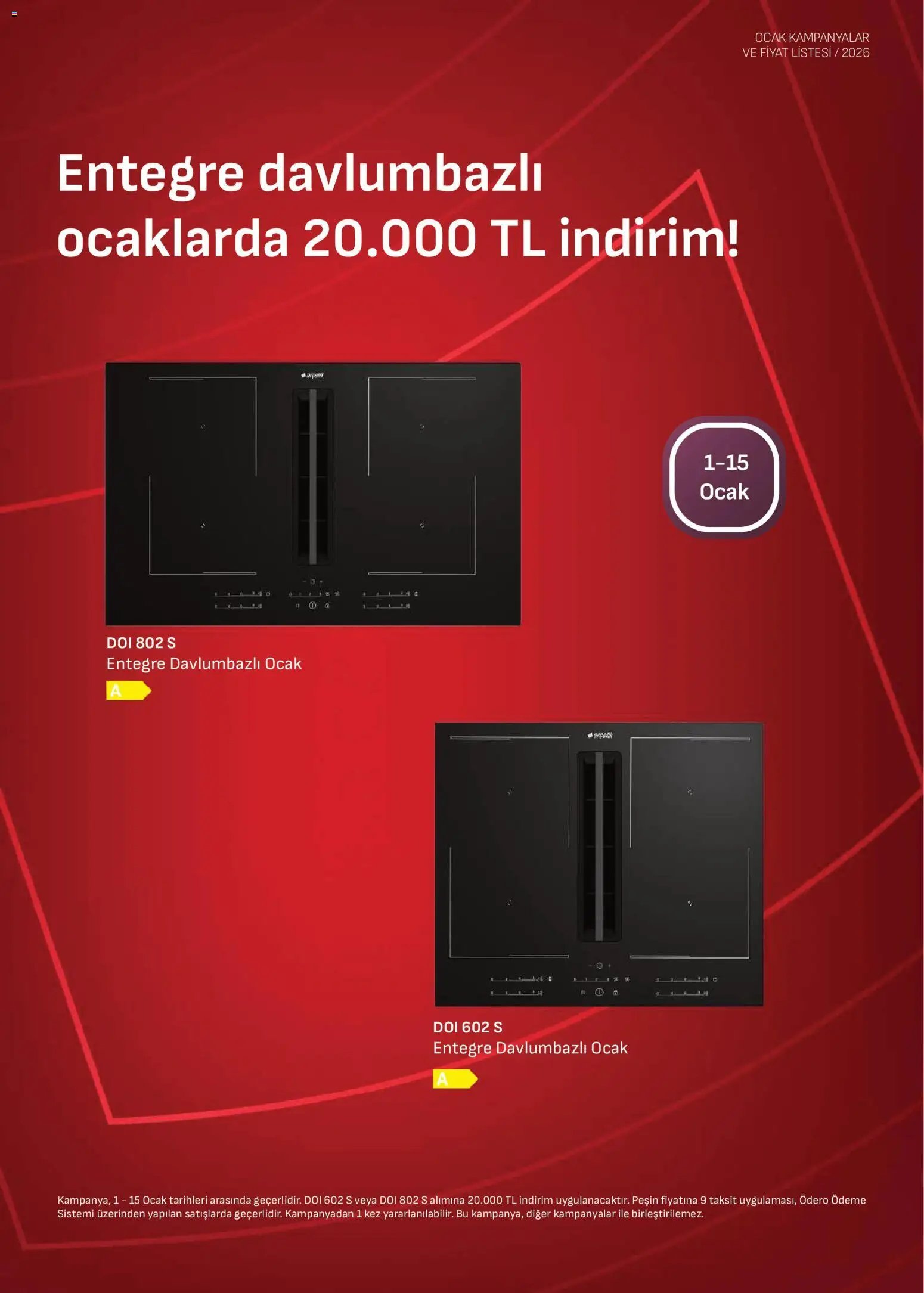 Arçelik Ankastre Kataloğu