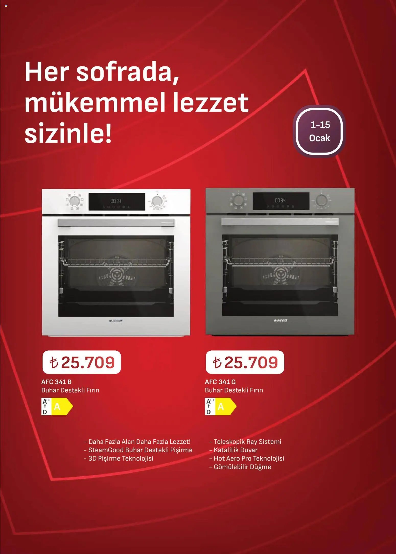 Arçelik Ankastre Kataloğu