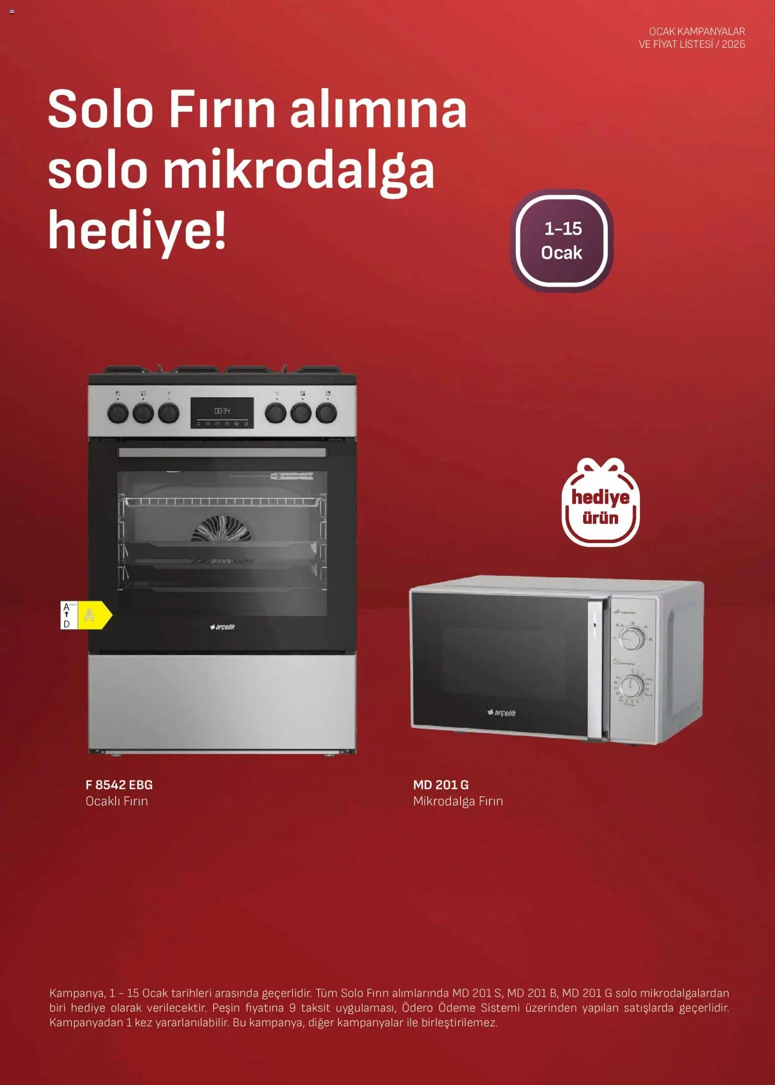 Arçelik Ankastre Kataloğu