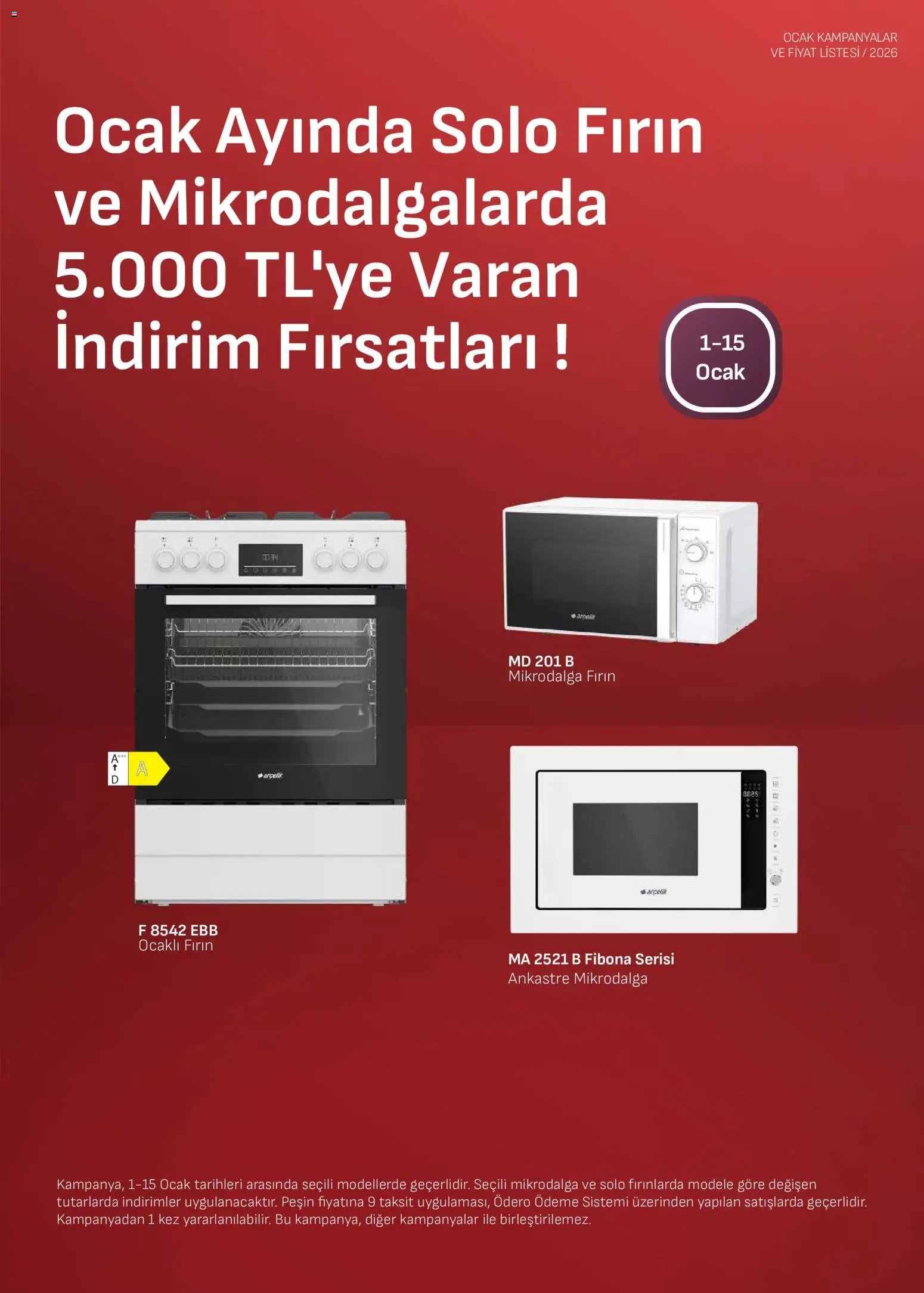 Arçelik Ankastre Kataloğu