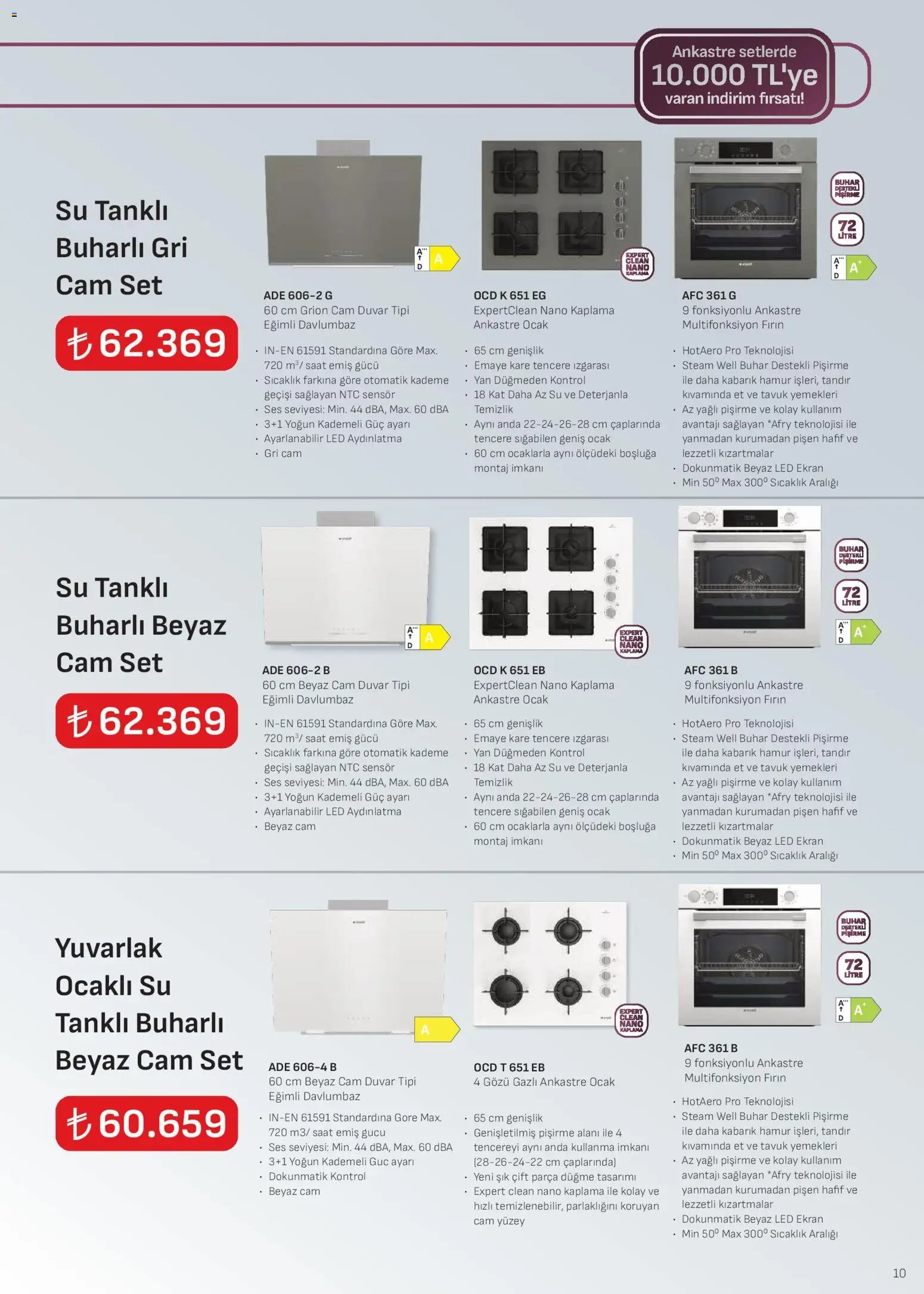 Arçelik Ankastre Kataloğu