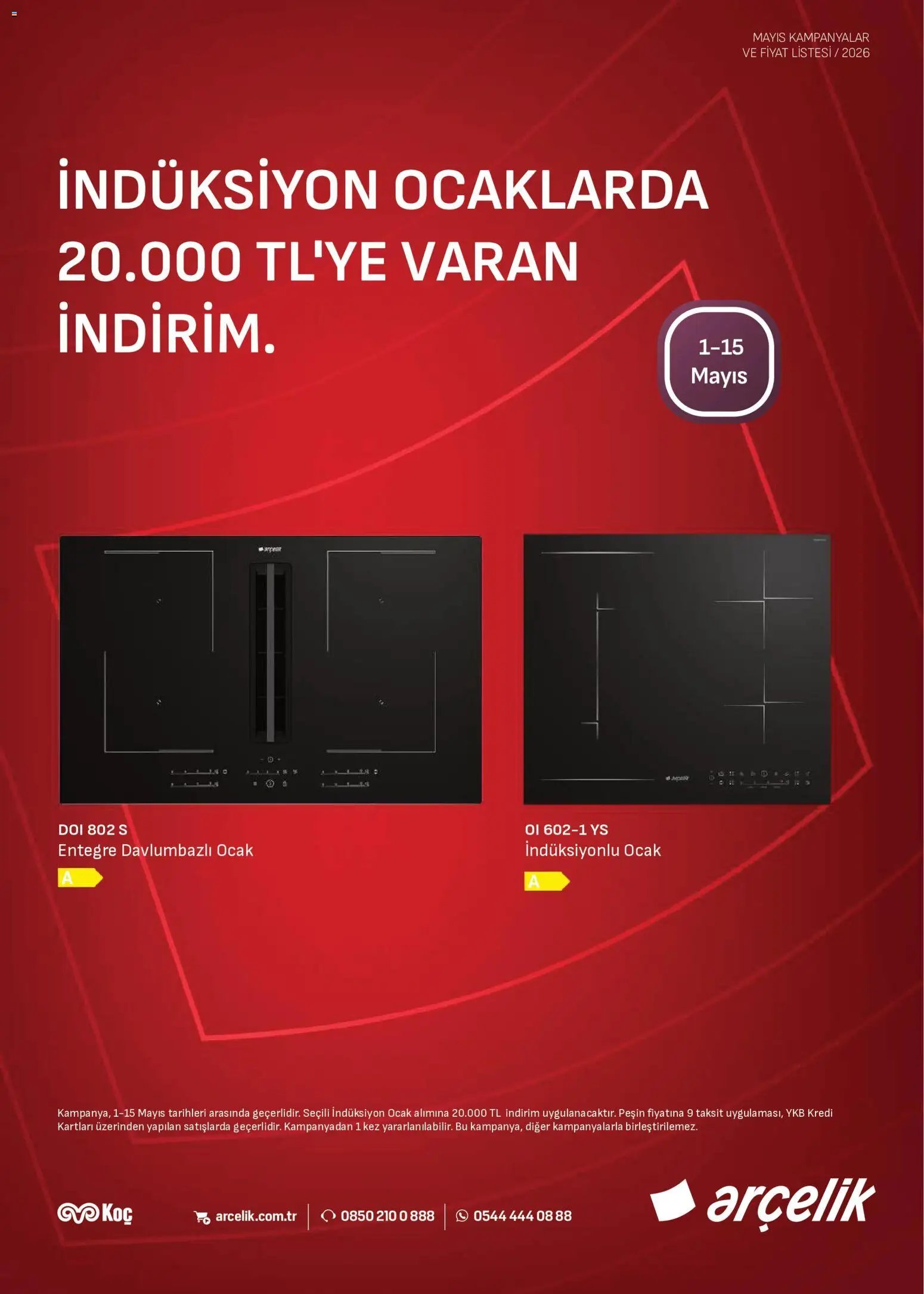 Arçelik - Ankastre Kataloğu