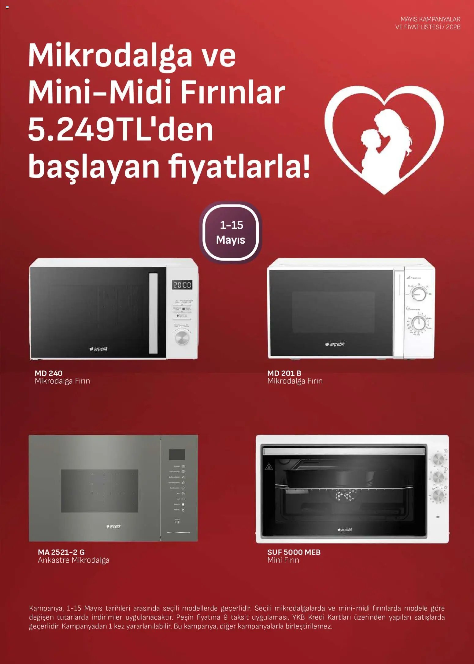 Arçelik - Ankastre Kataloğu