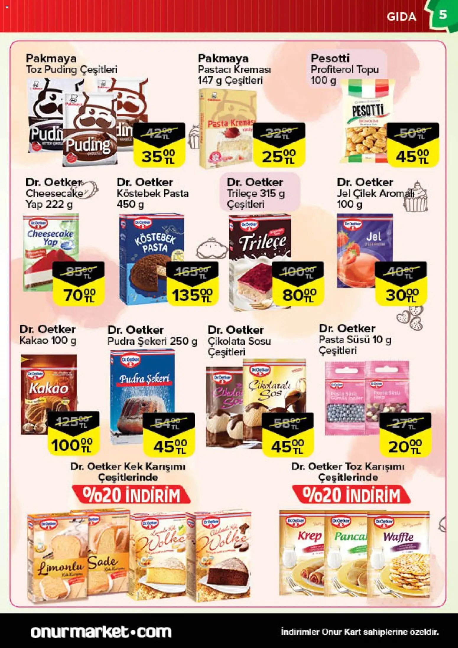 Onur Market - Broşür