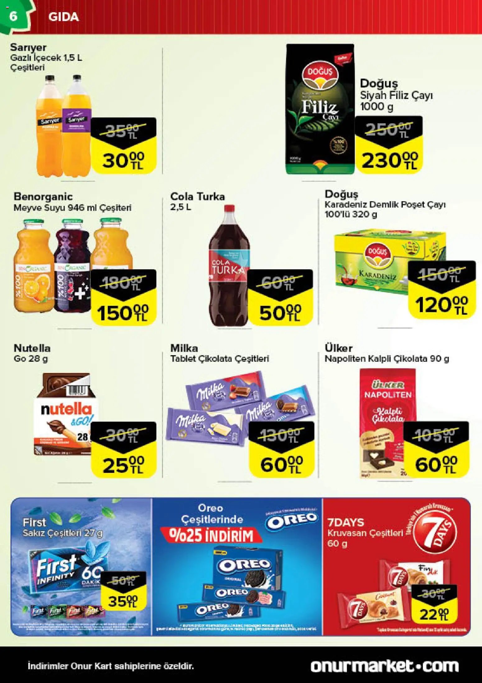 Onur Market - Broşür