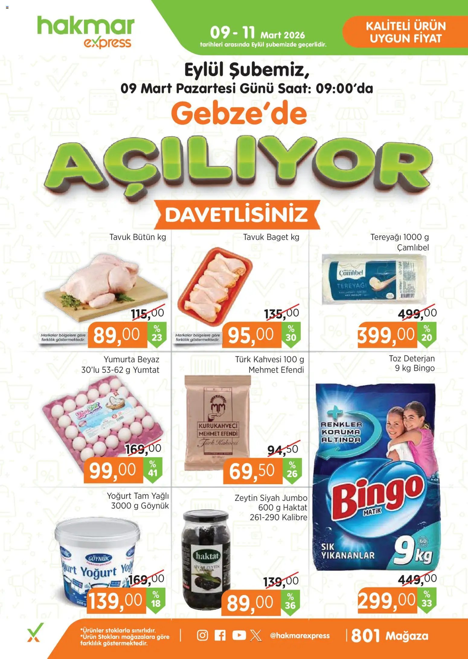 Hakmar Express - Açılış Mağazalarımız