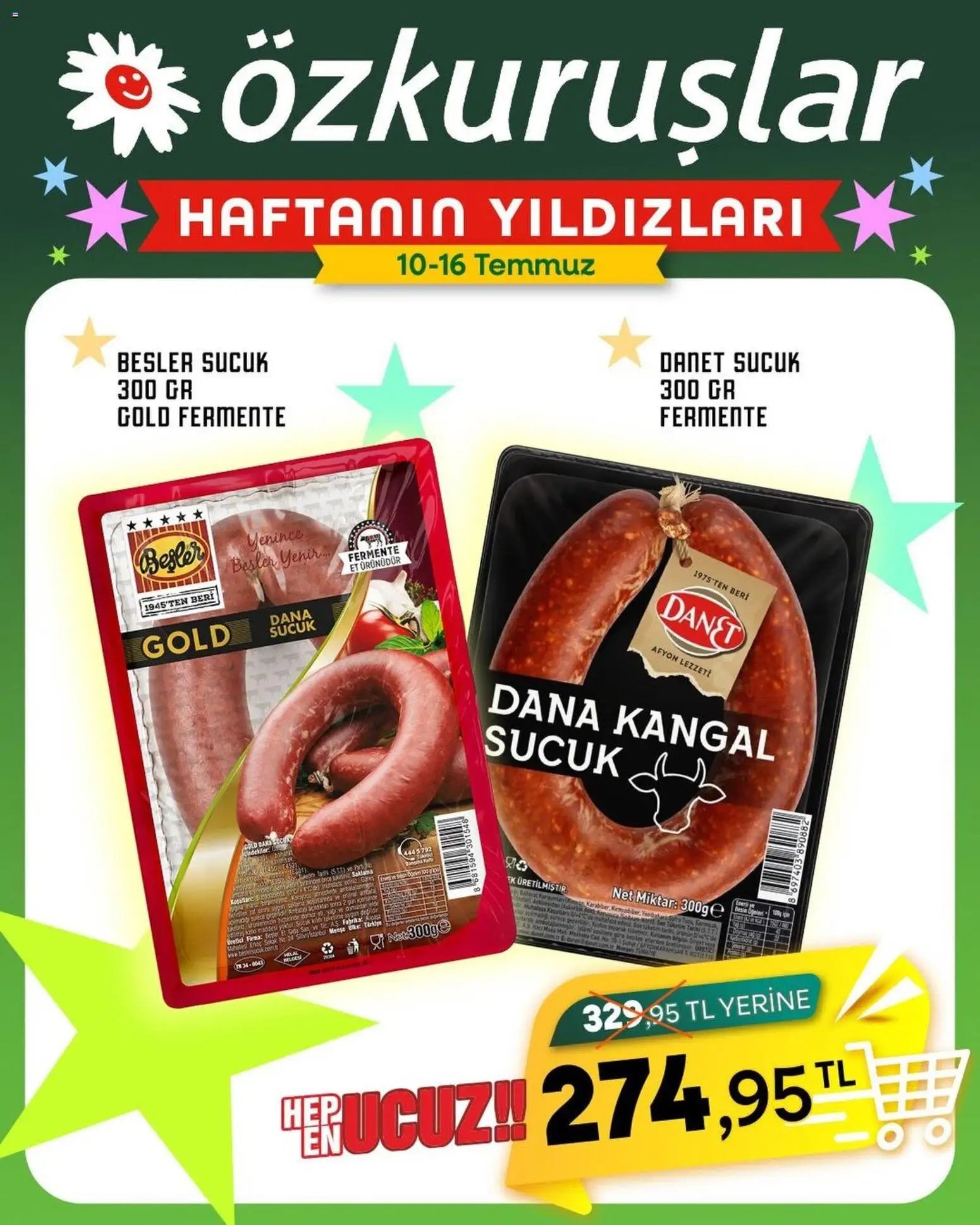 Özkuruşlar - Haftanın Yıldızları