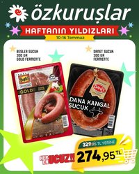 Özkuruşlar - Haftanın Yıldızları