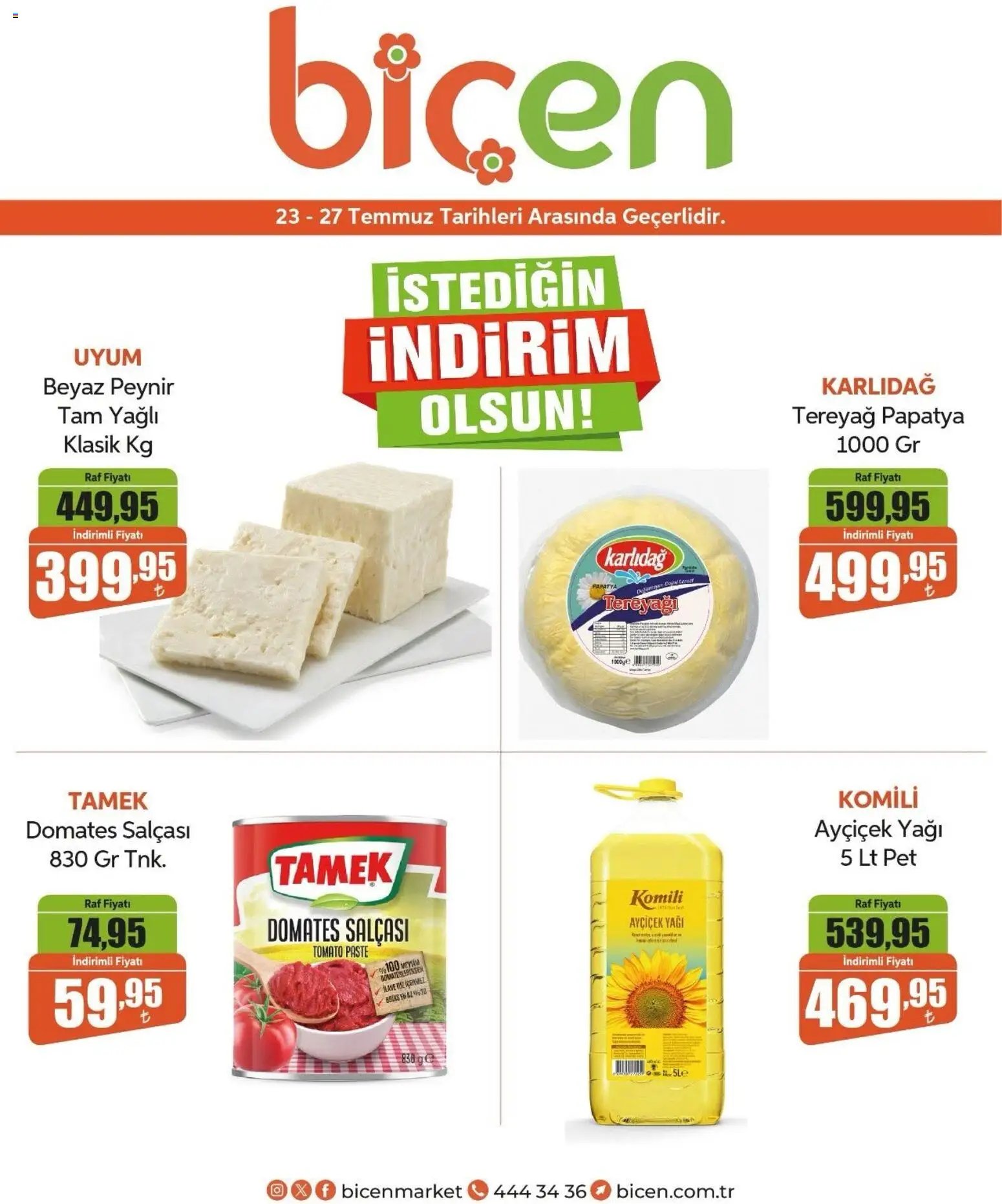 Biçen Market İndirim