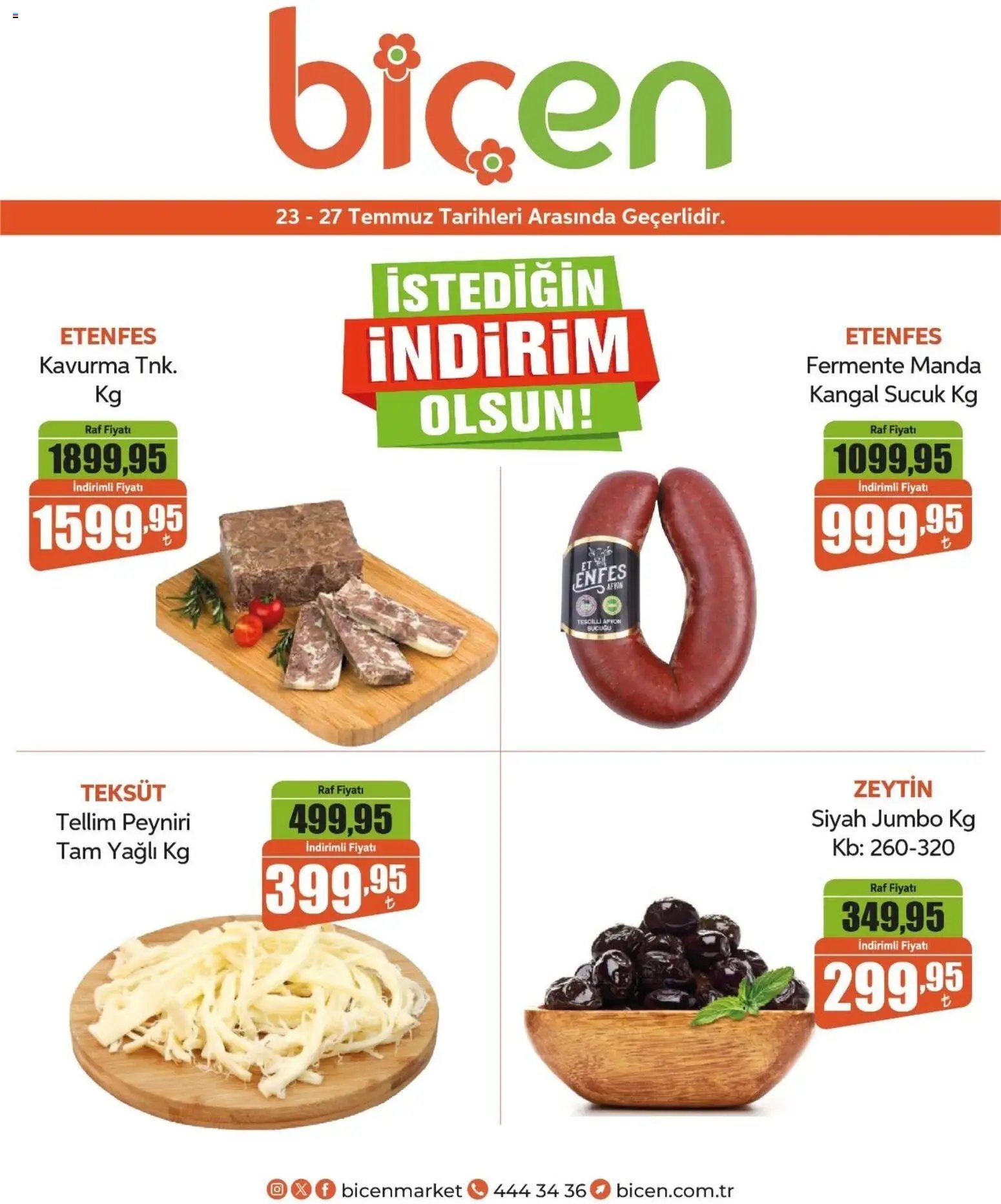 Biçen Market İndirim