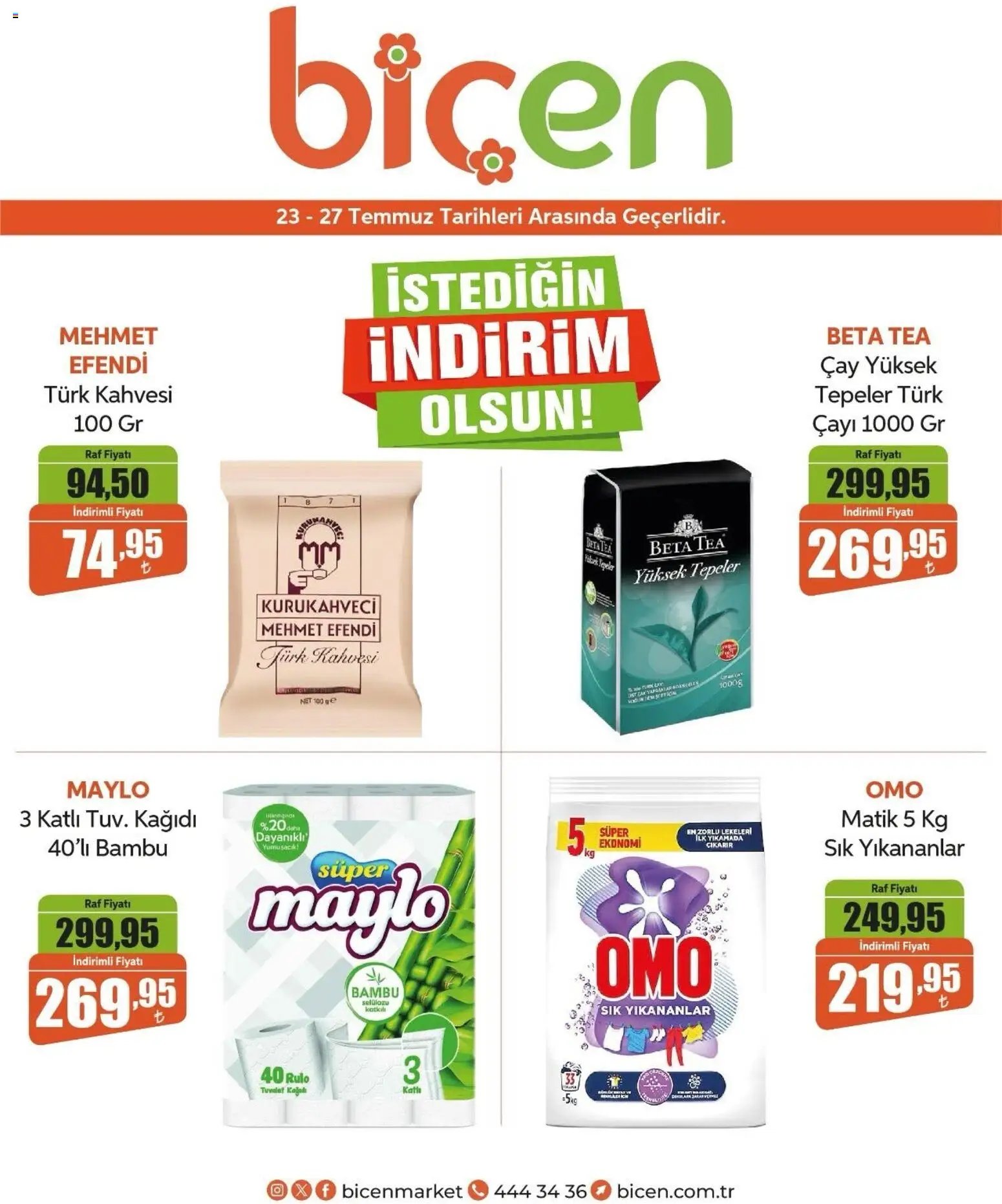 Biçen Market İndirim
