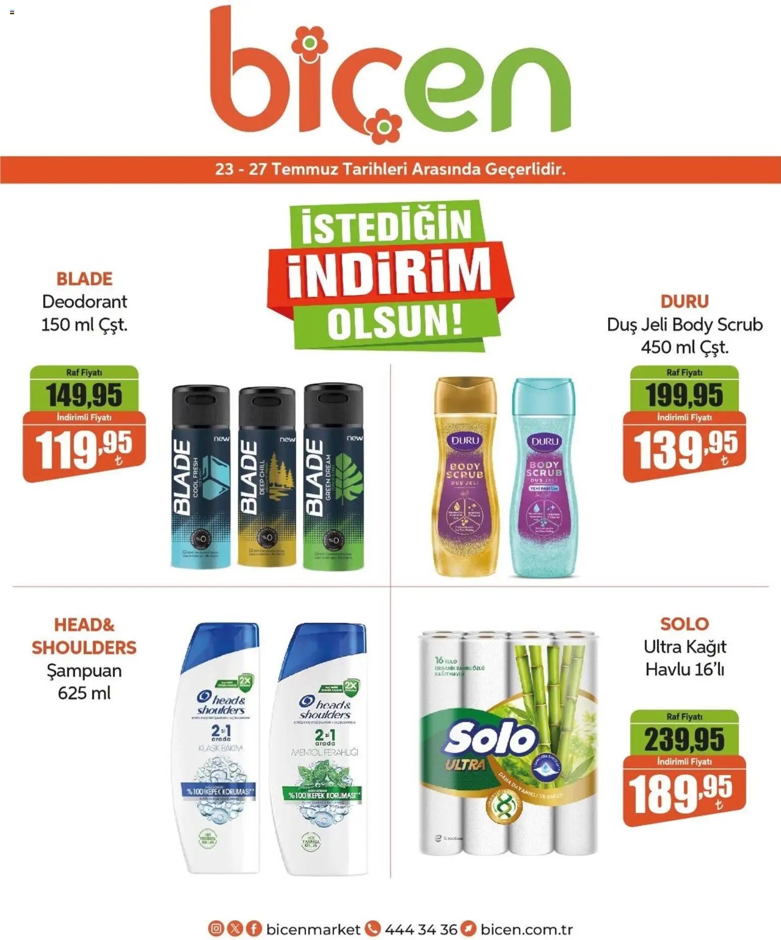 Biçen Market İndirim