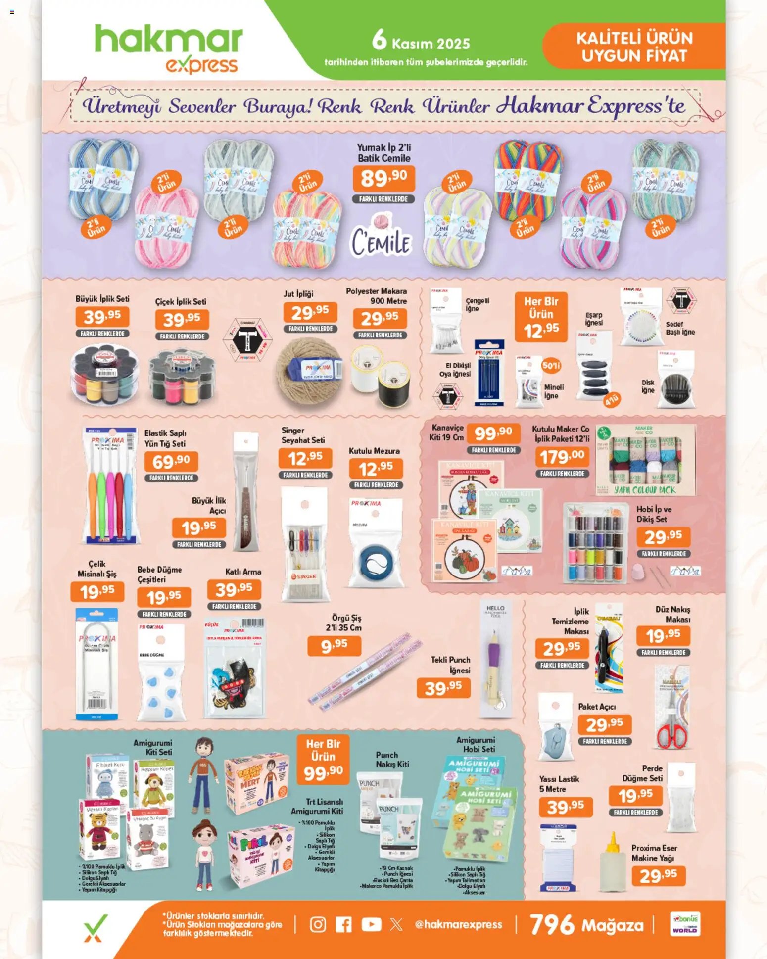 Hakmar Express Perşembe Aktüel Ürünler